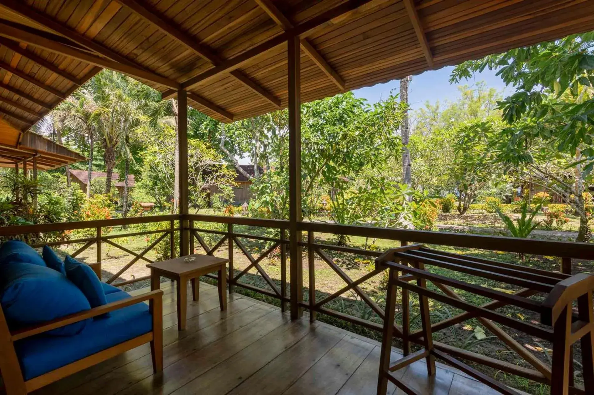 Balcony/Terrace in Siladen Resort & Spa