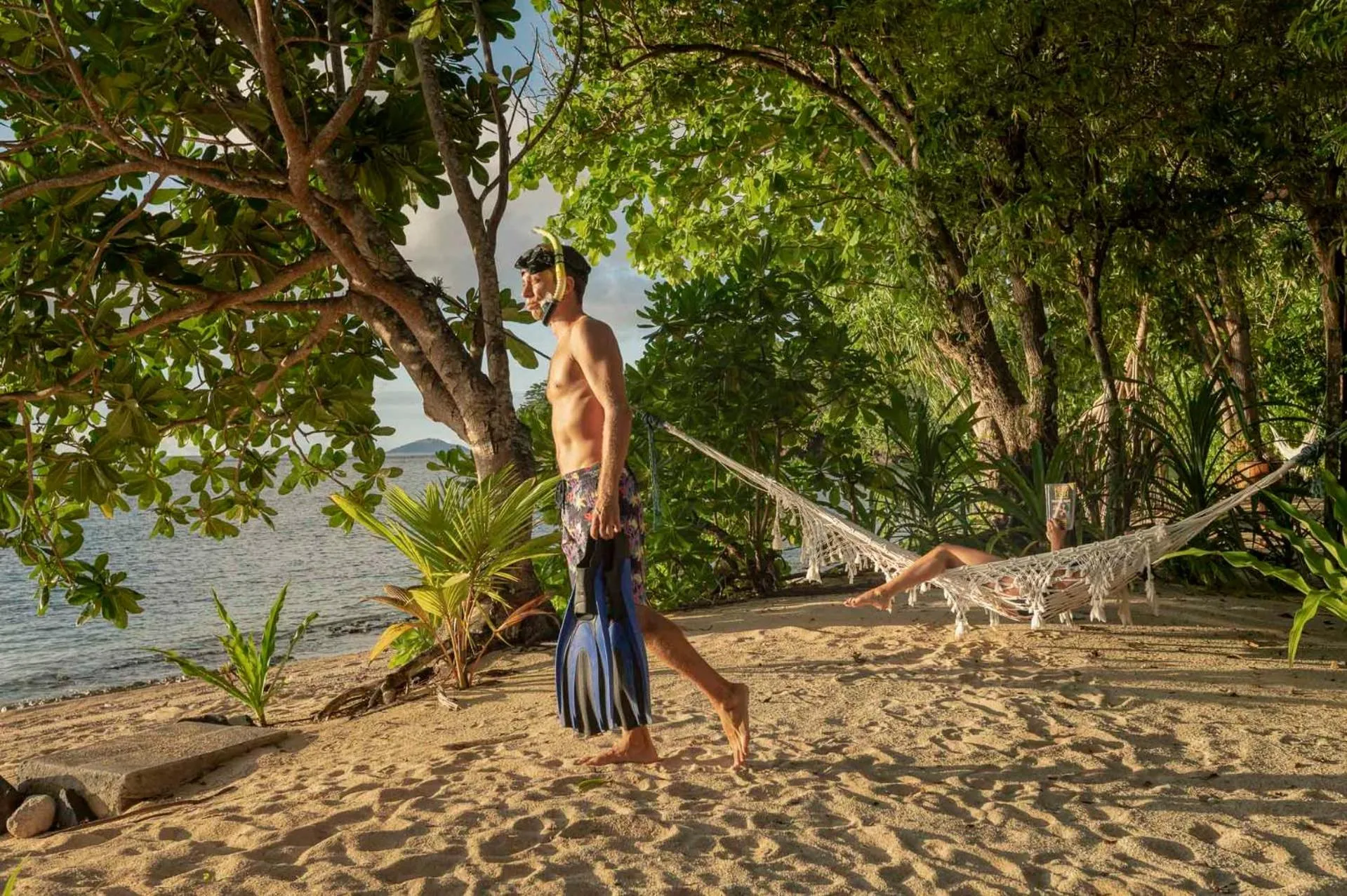 Beach in Siladen Resort & Spa