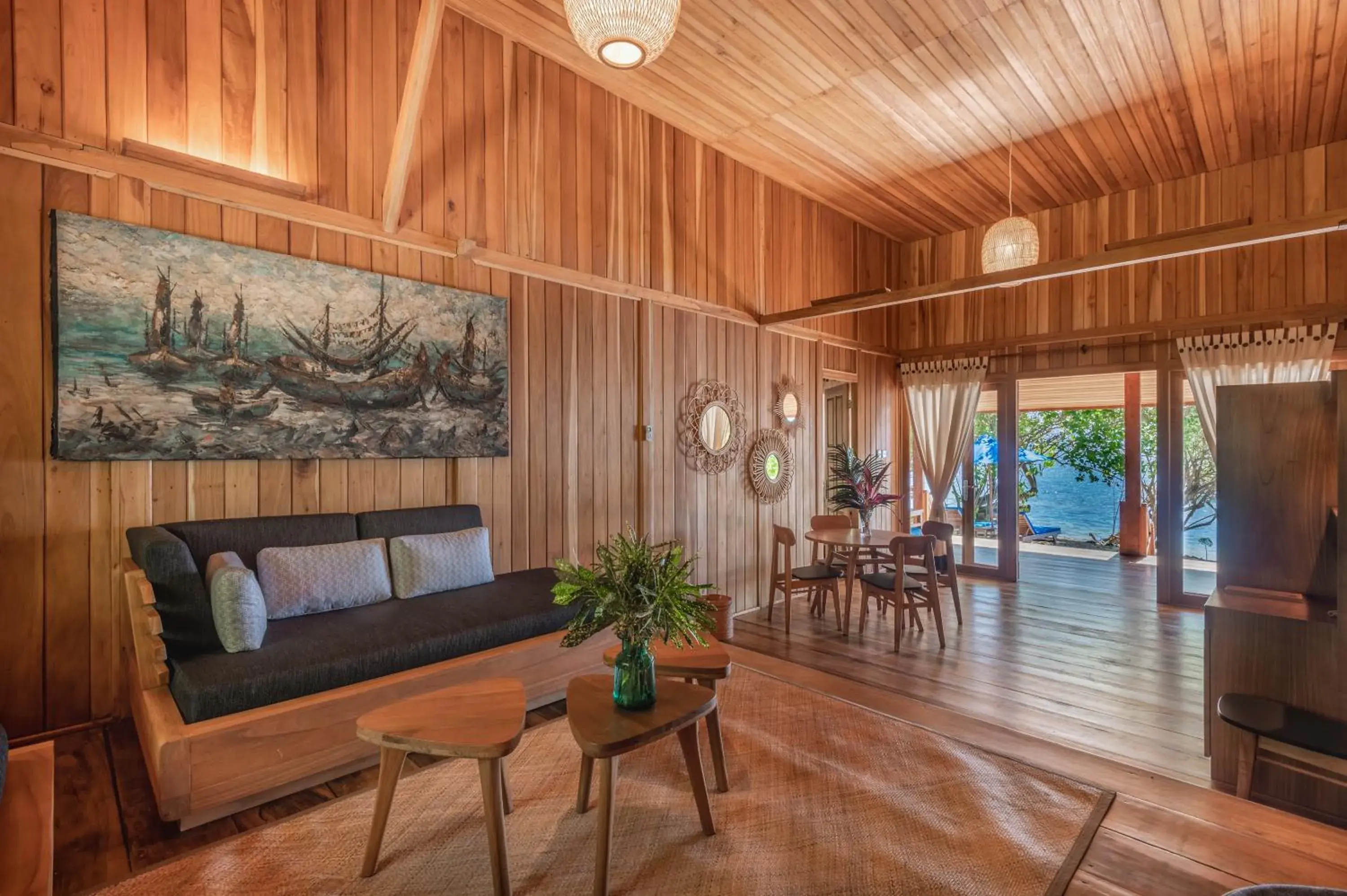 Living room, Seating Area in Siladen Resort & Spa