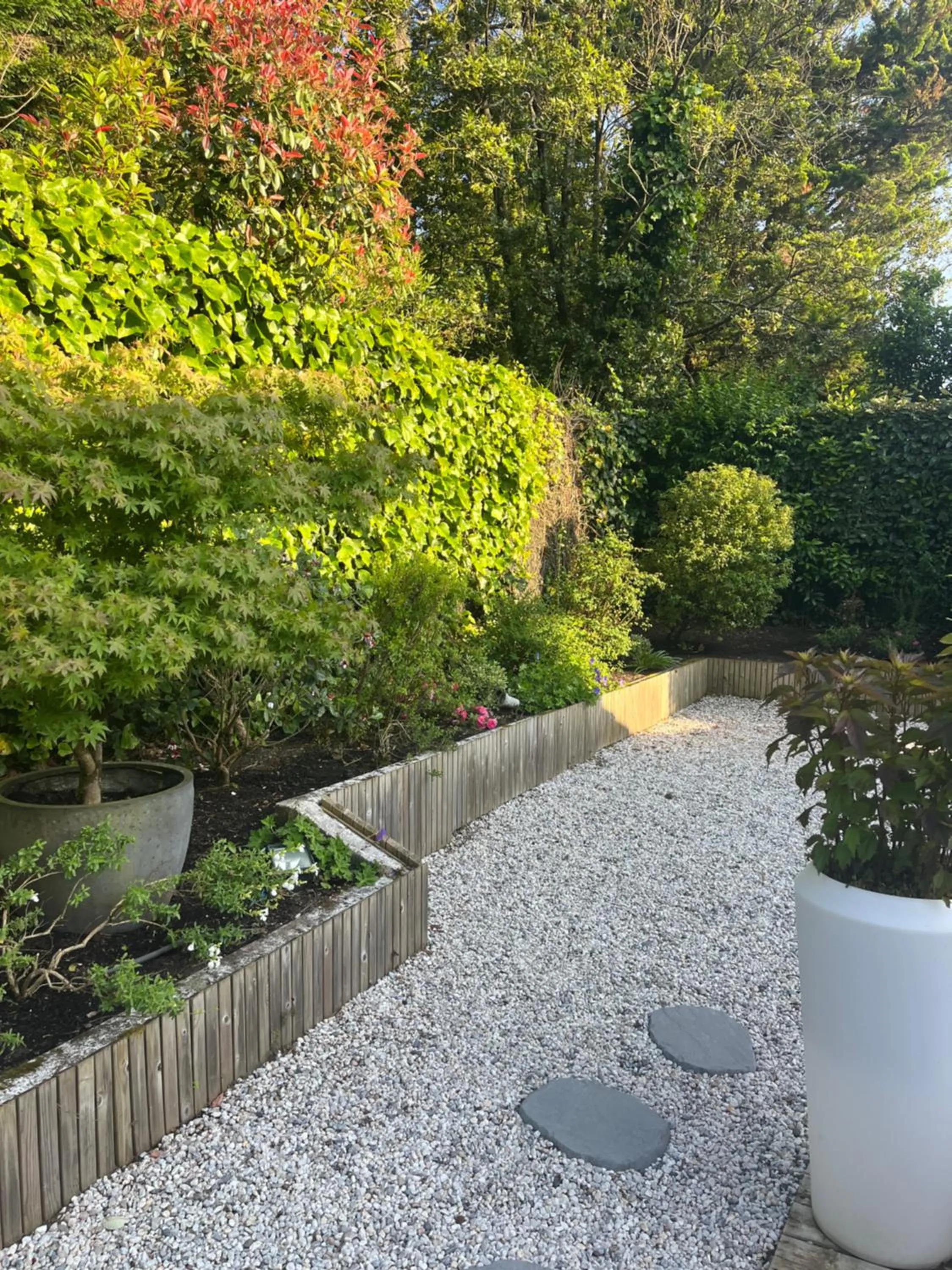Garden in Chambre d'Hôtes Etchebri