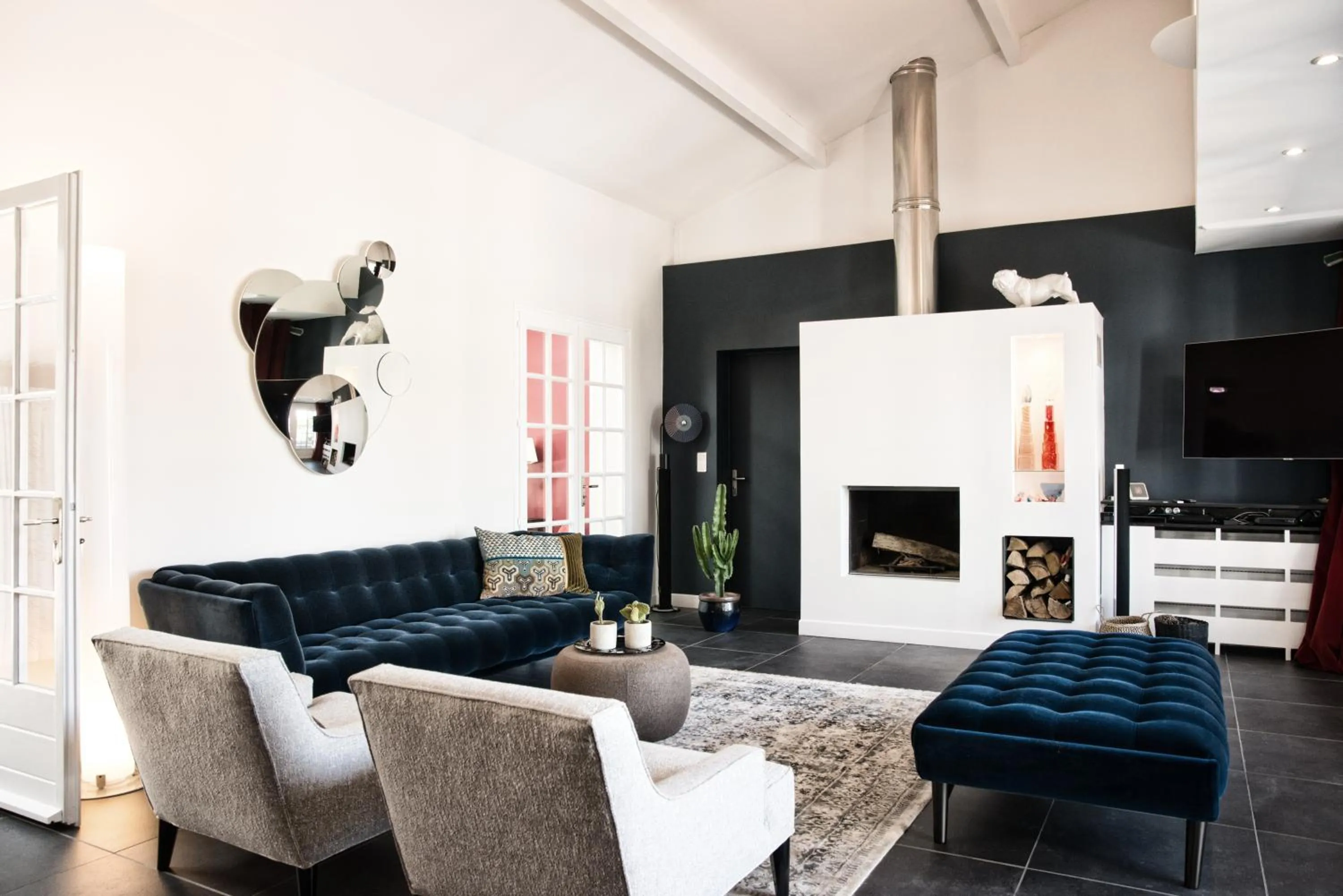 Living room in Chambre d'Hôtes Etchebri