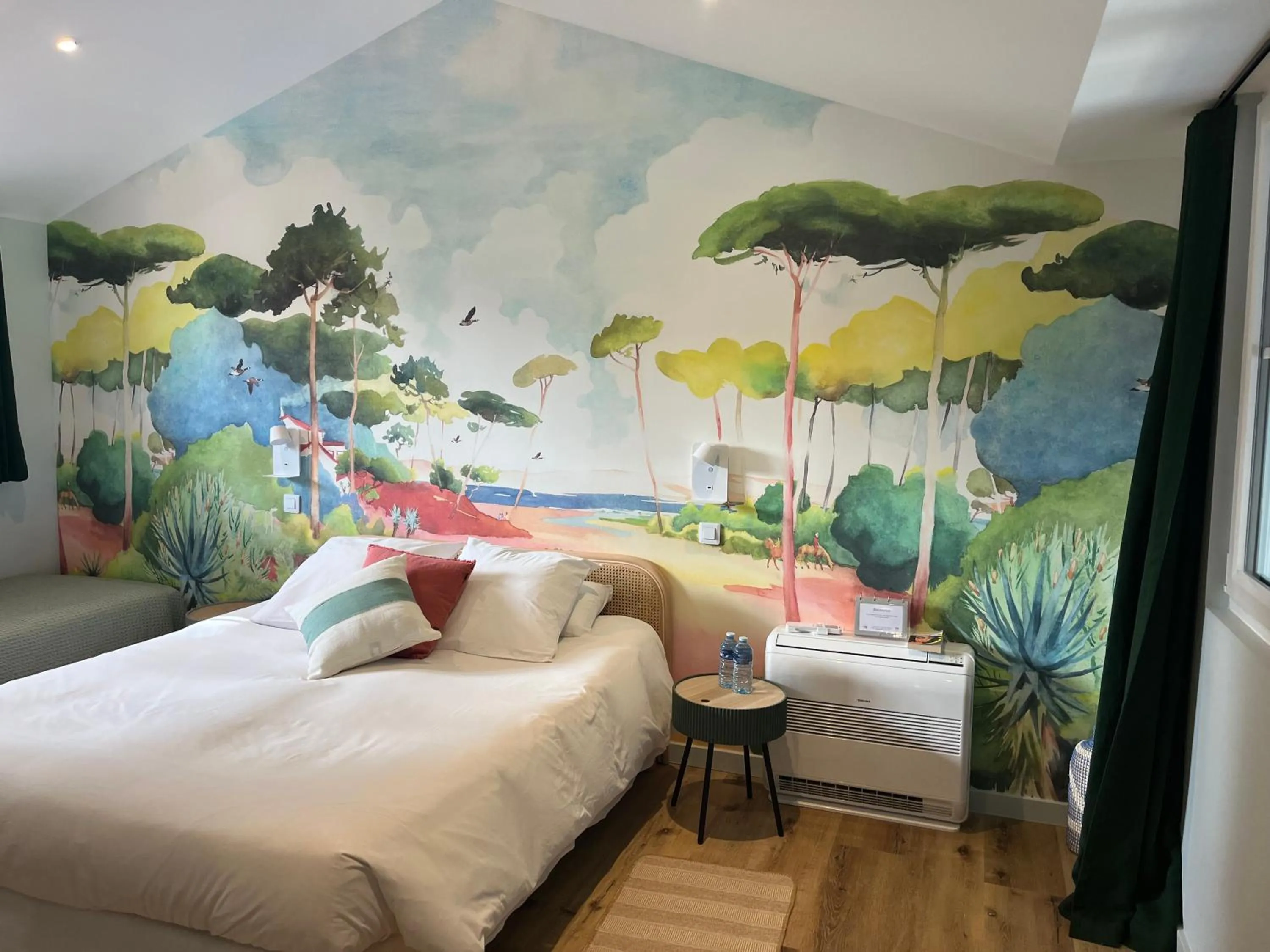 Bed in Chambre d'Hôtes Etchebri