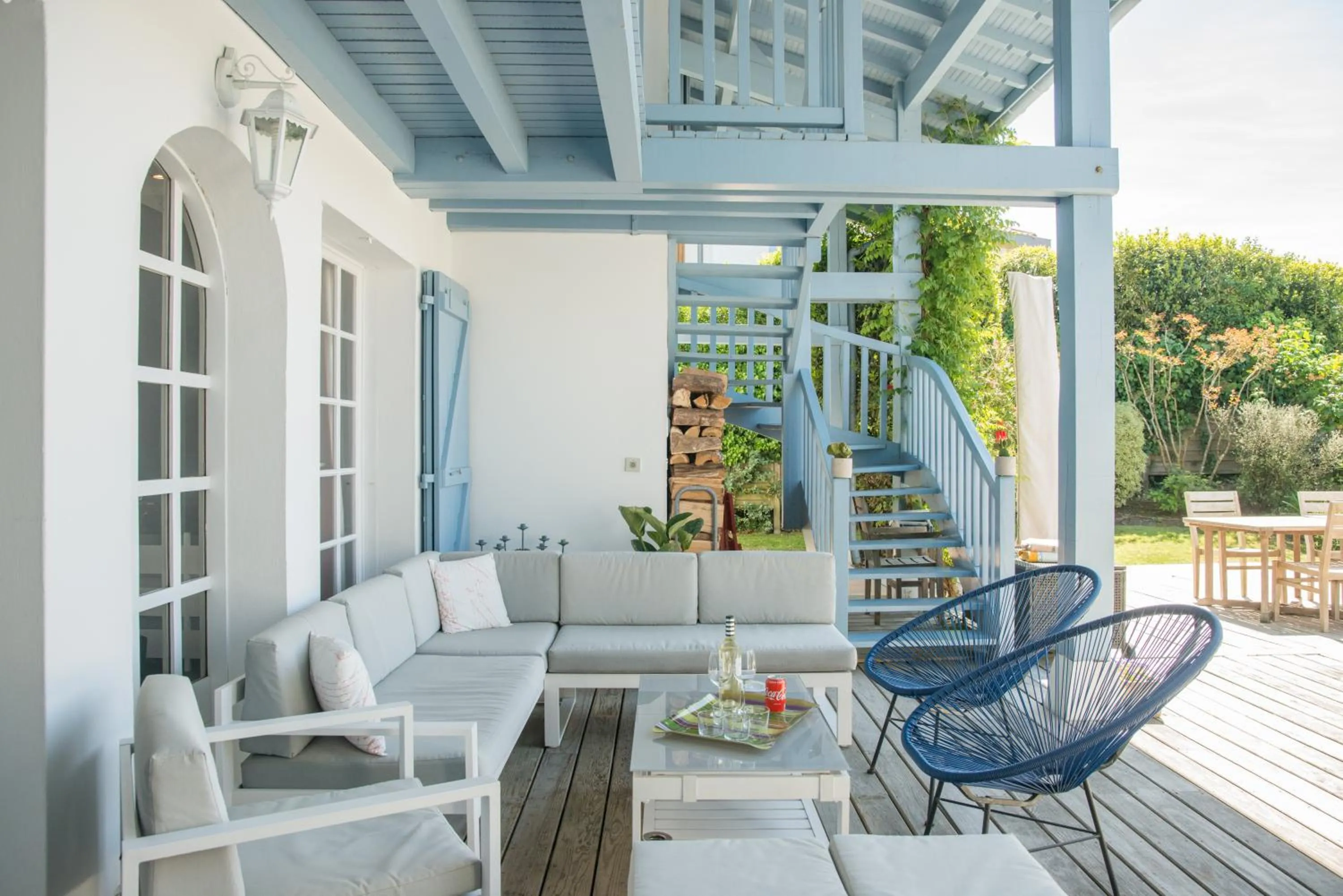 Patio in Chambre d'Hôtes Etchebri