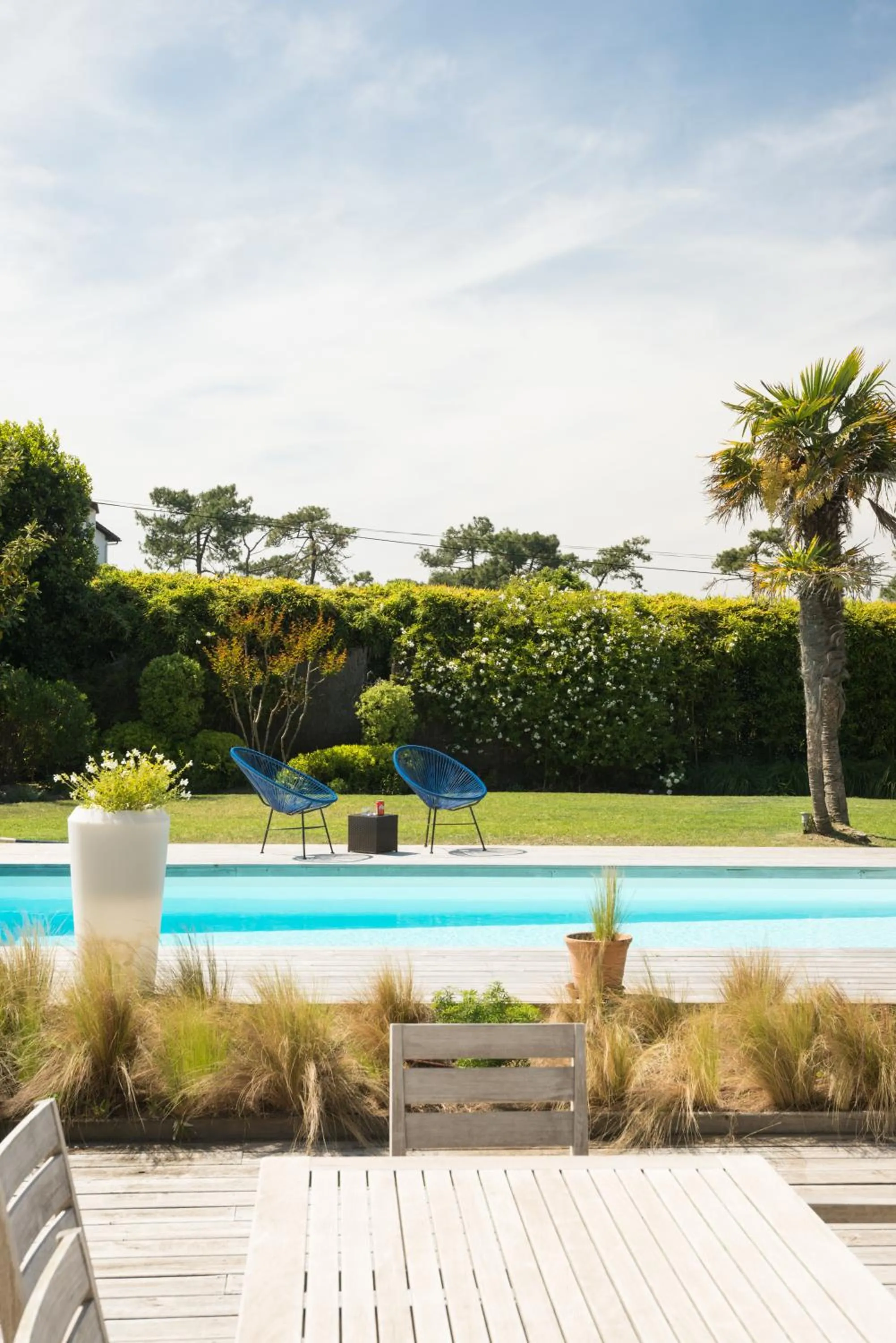 Swimming pool in Chambre d'Hôtes Etchebri