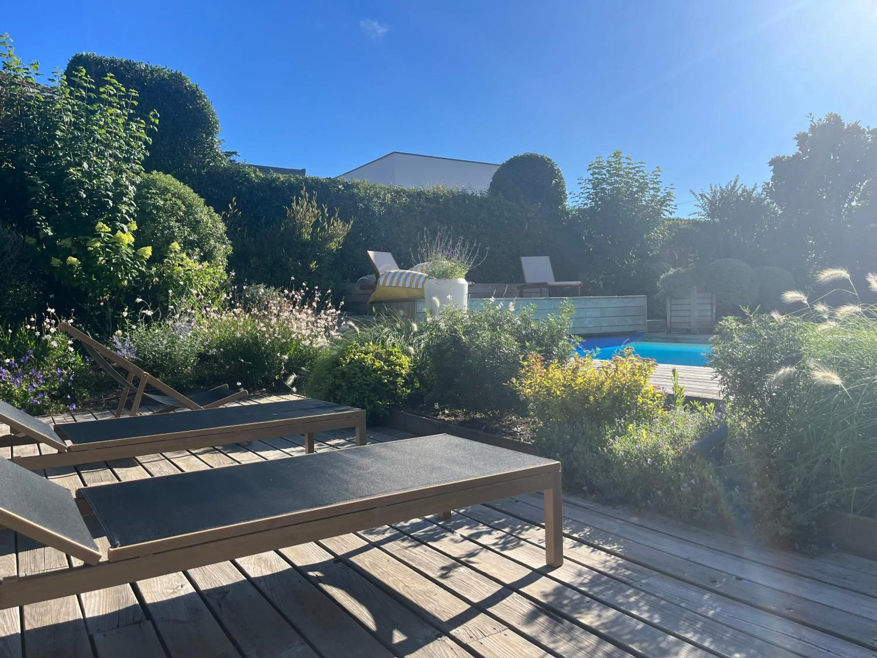 Swimming pool in Chambre d'Hôtes Etchebri