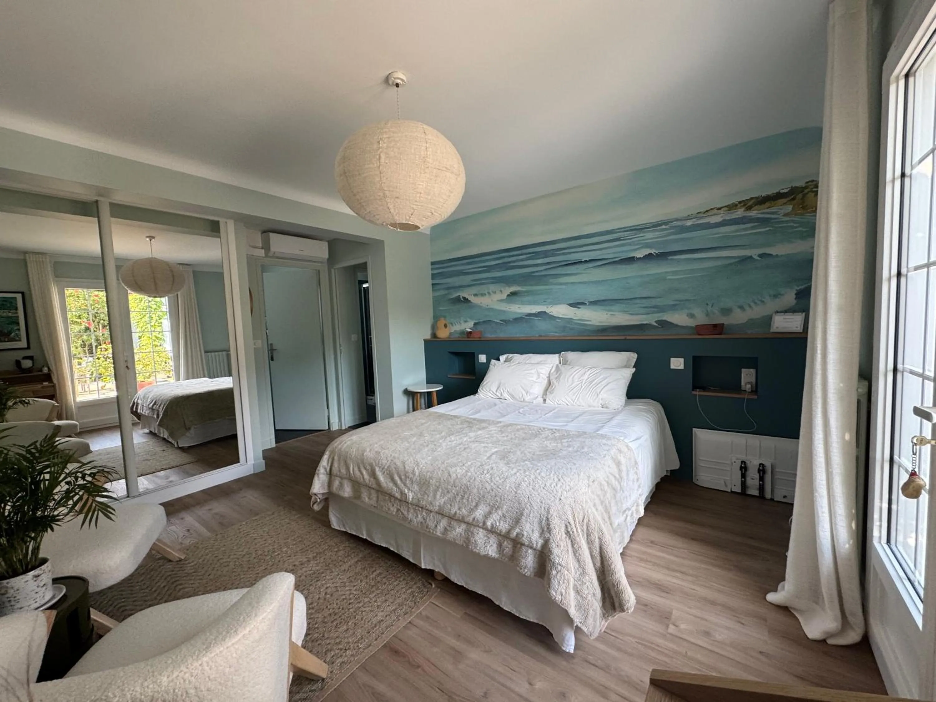 Bed in Chambre d'Hôtes Etchebri