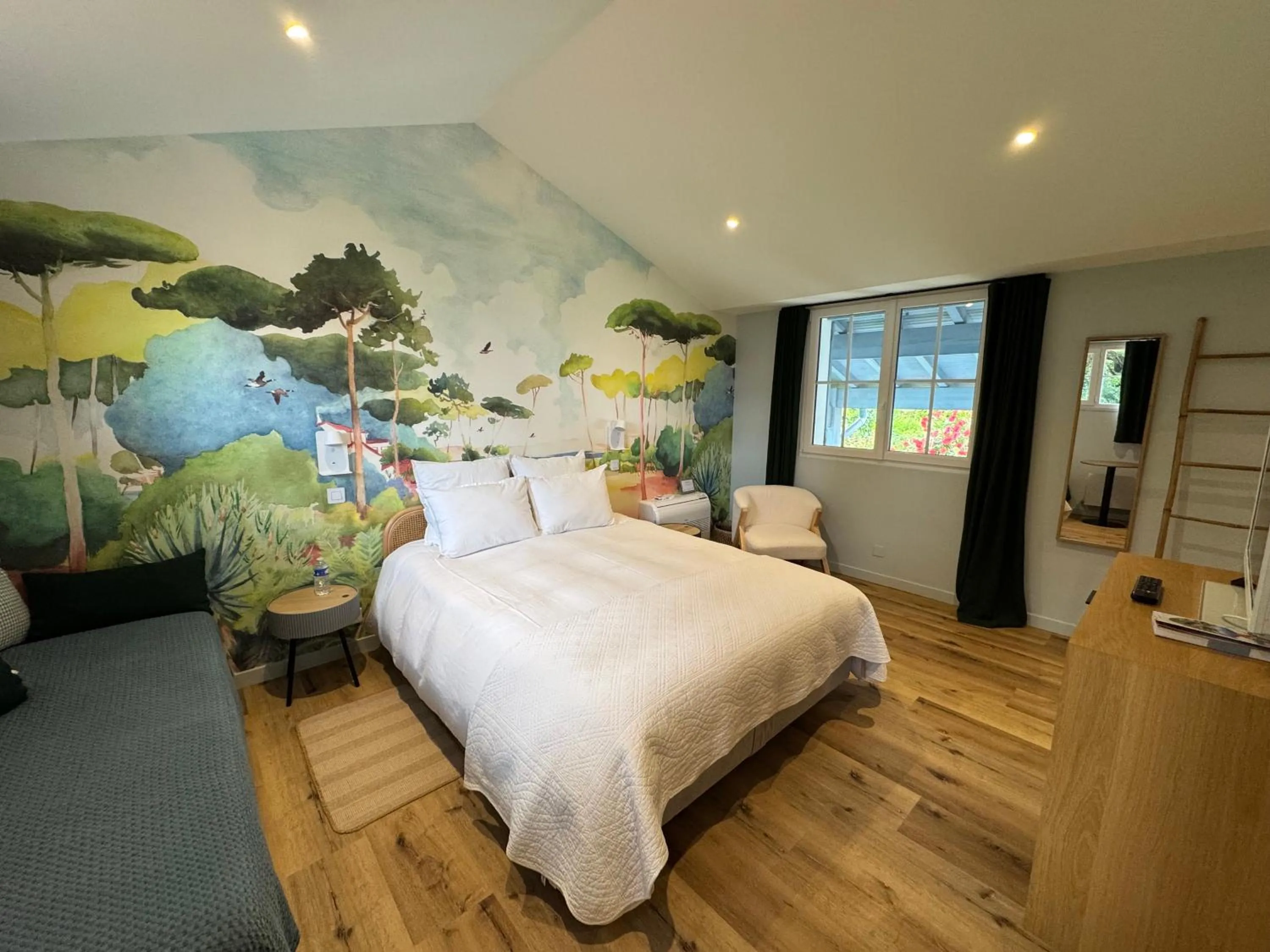 Bed in Chambre d'Hôtes Etchebri