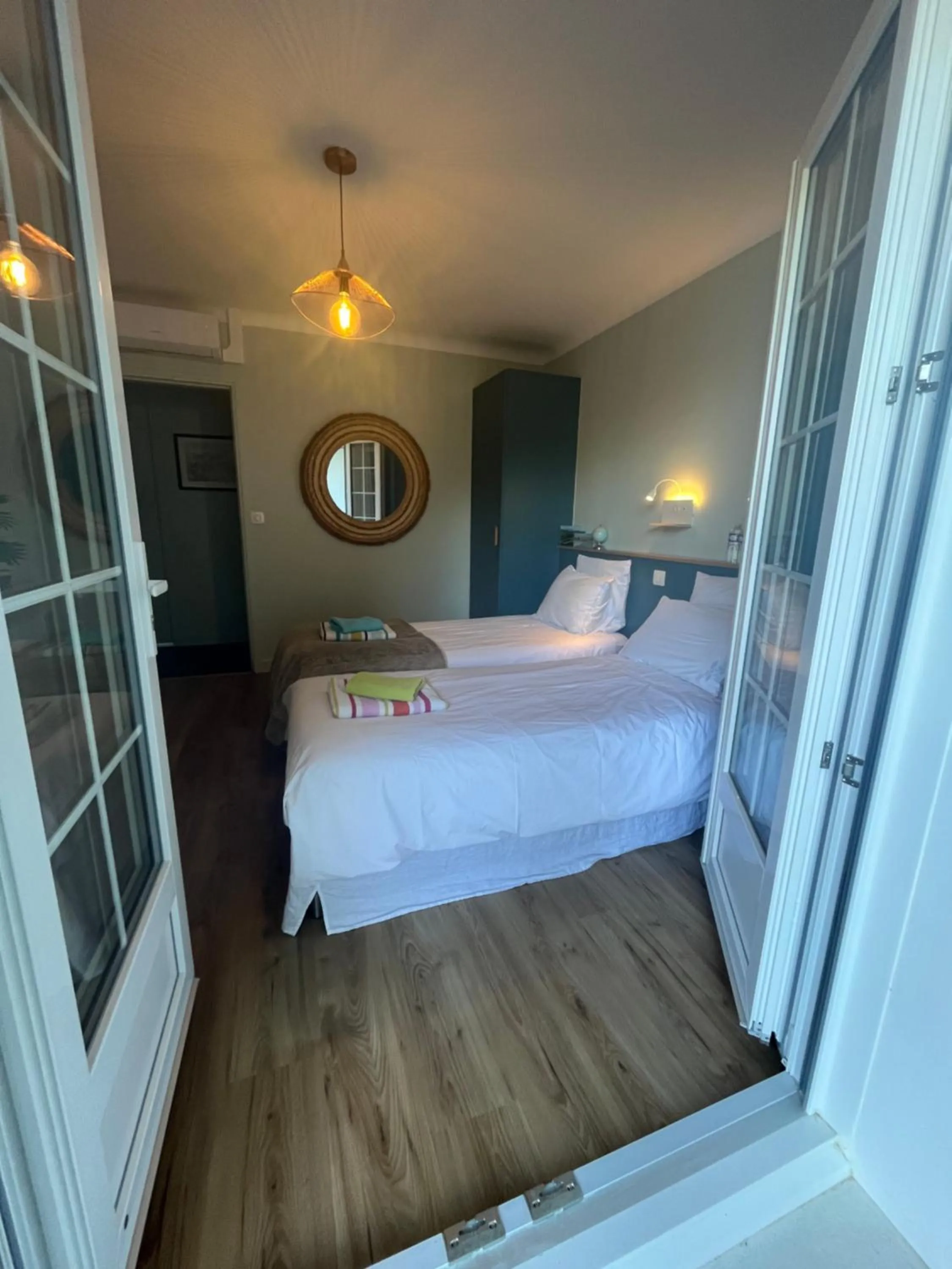 Photo of the whole room, Bed in Chambre d'Hôtes Etchebri
