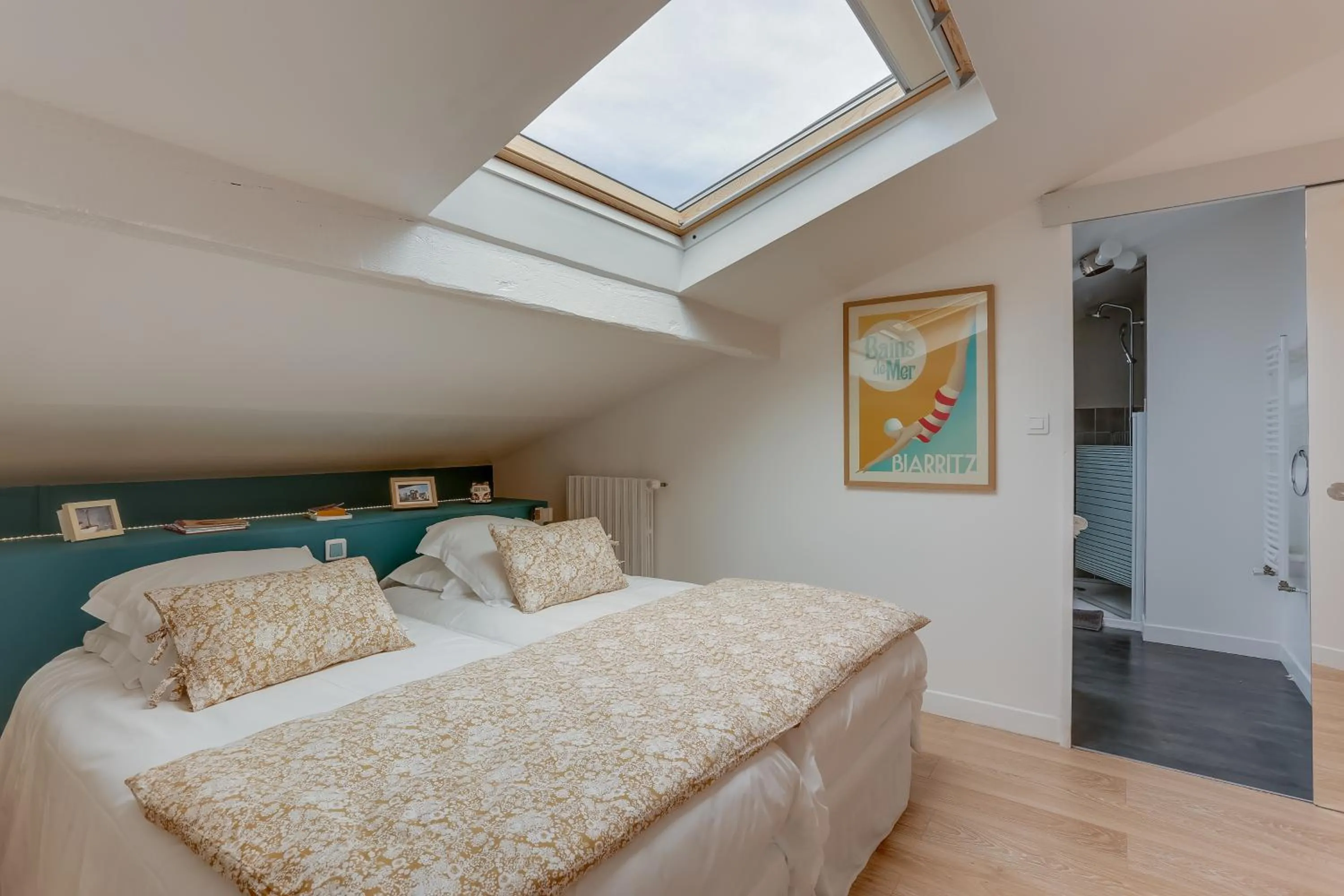 Photo of the whole room, Bed in Chambre d'Hôtes Etchebri