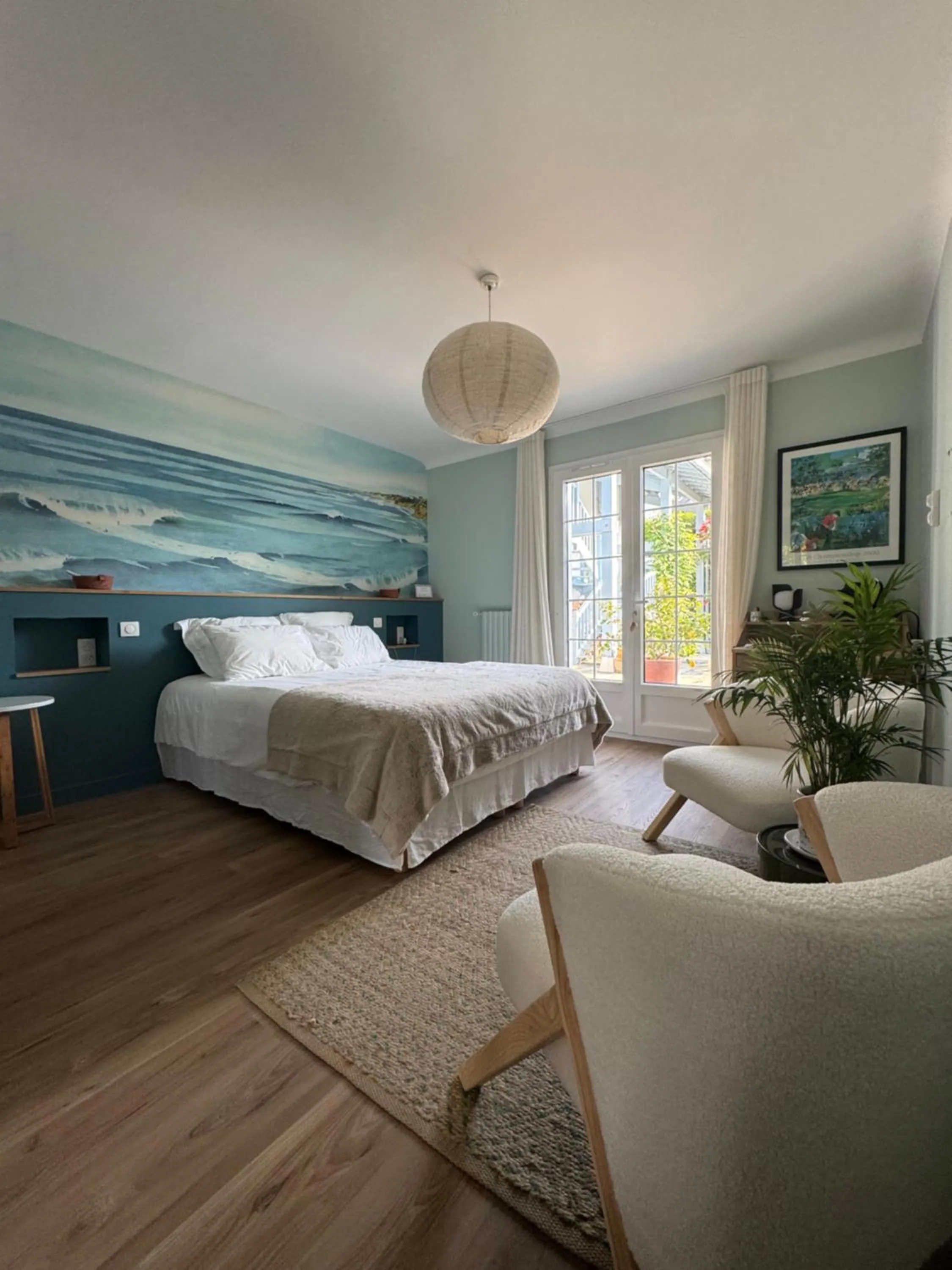 Photo of the whole room, Bed in Chambre d'Hôtes Etchebri