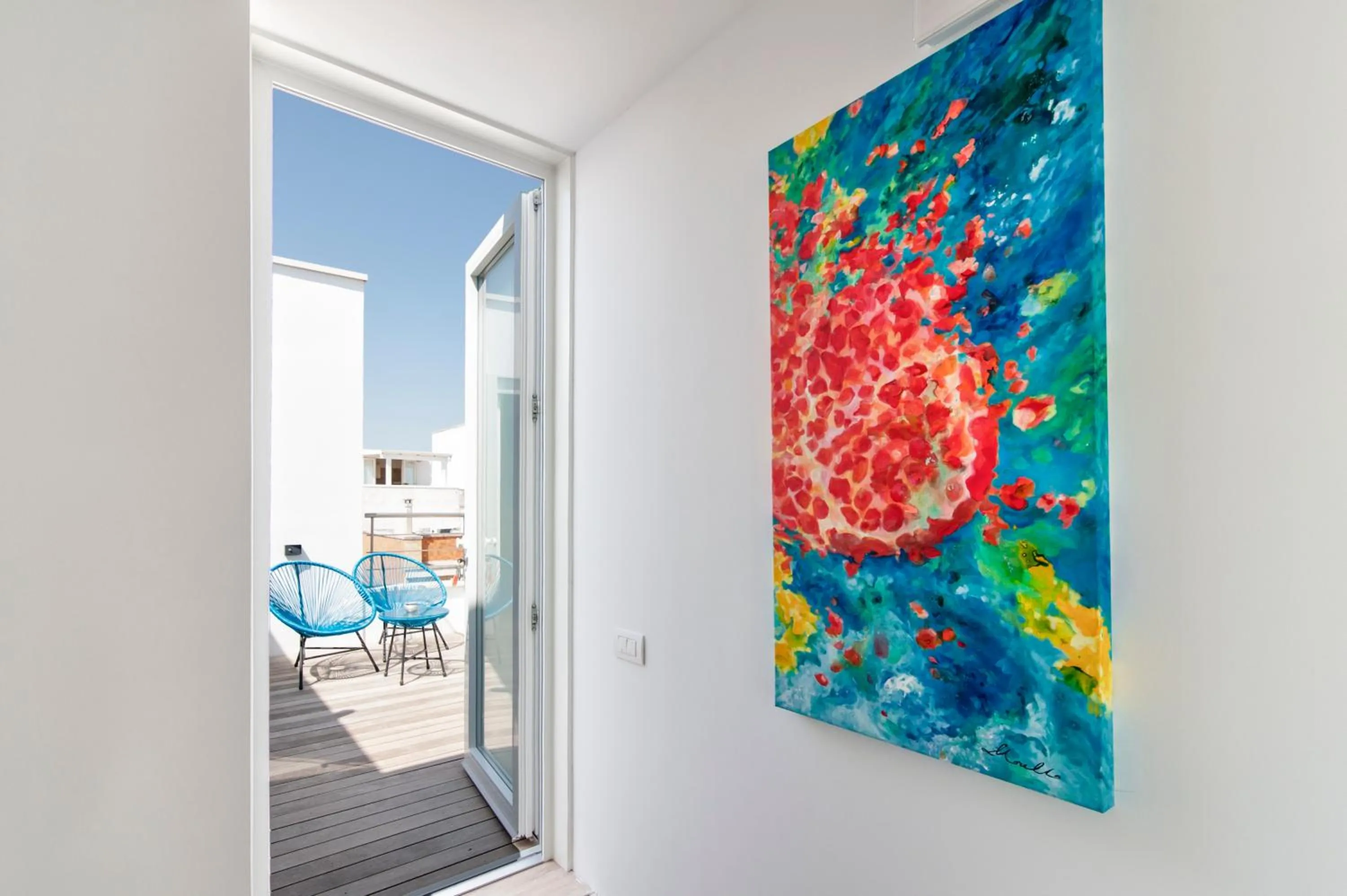 hair dresser in THE VIEW B&B, terrace & more