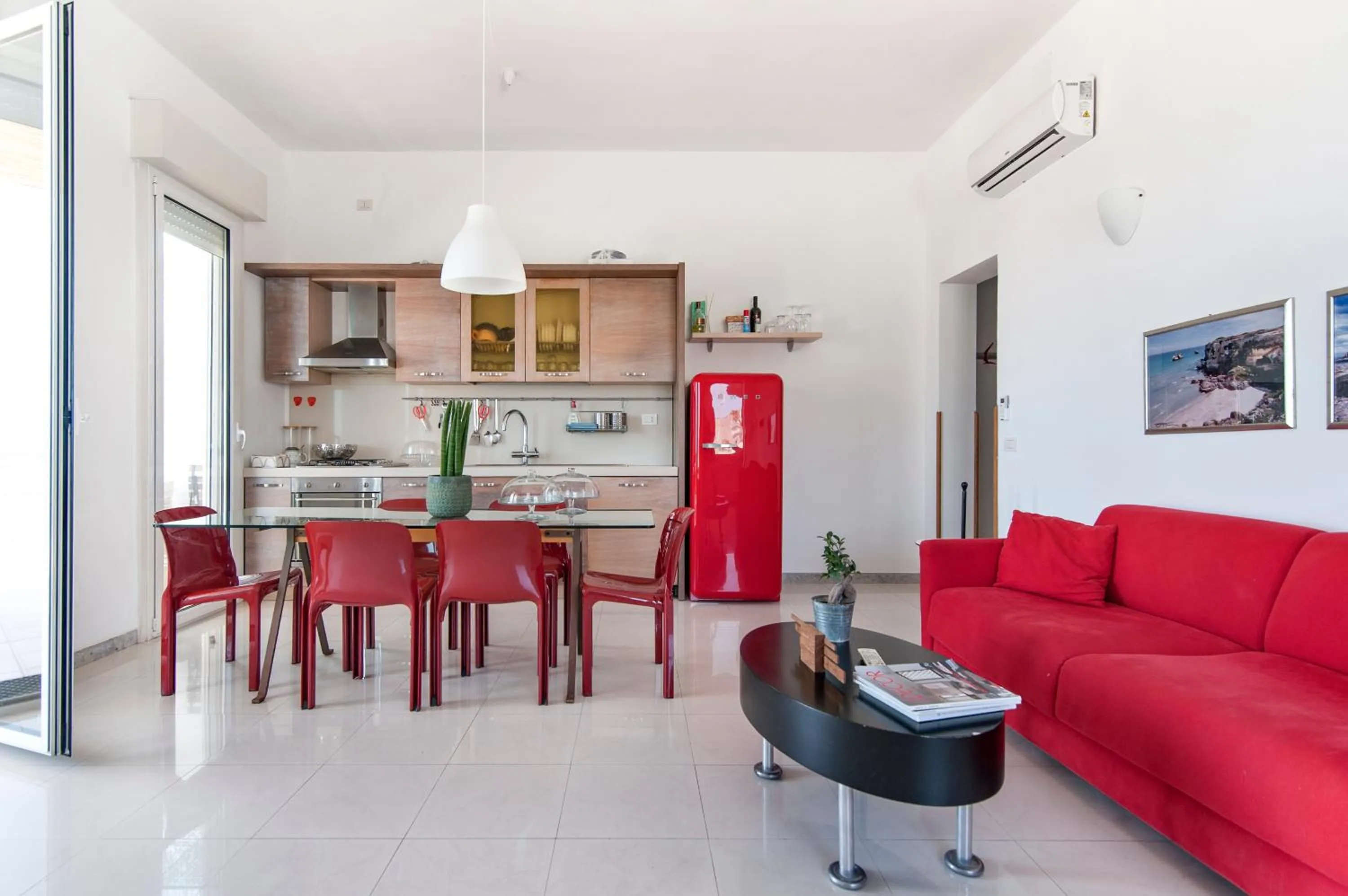 Living room in THE VIEW B&B, terrace & more