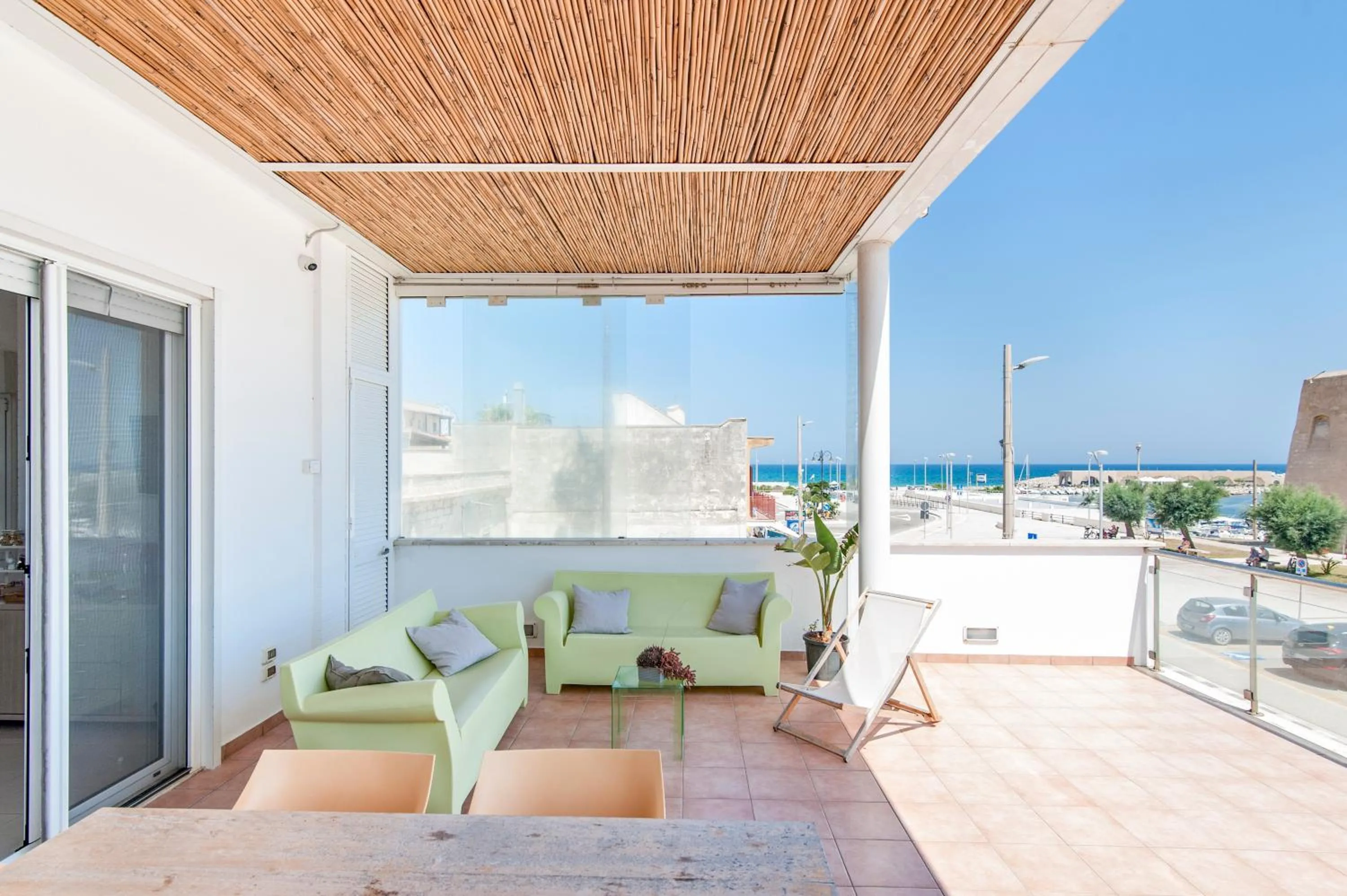 Balcony/Terrace in THE VIEW B&B, terrace & more