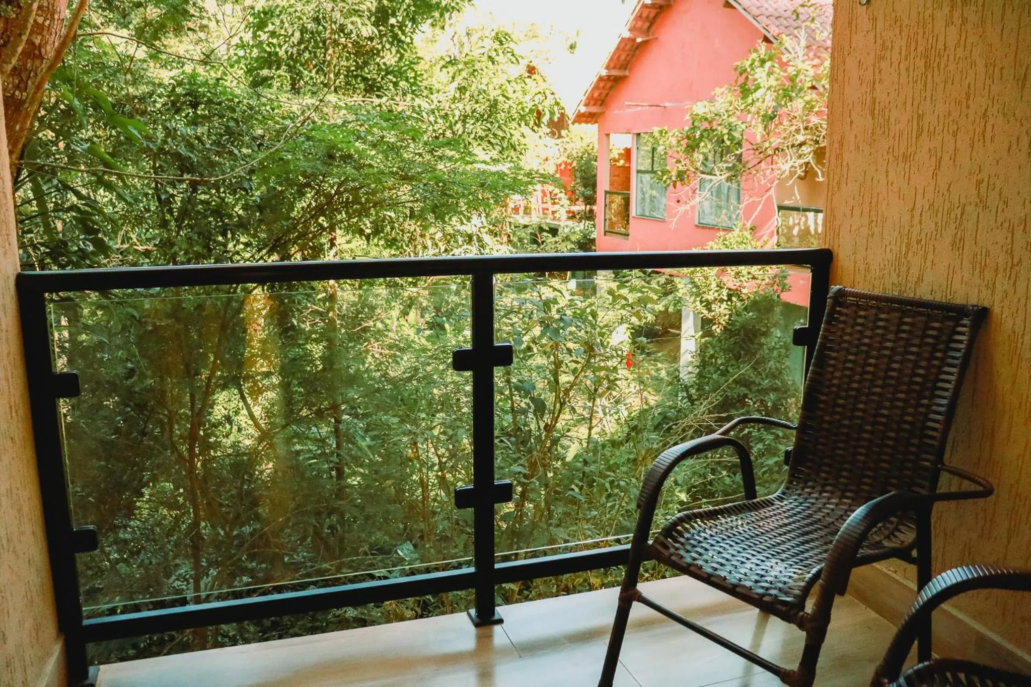 Patio in Pousada Mirante do Penedo