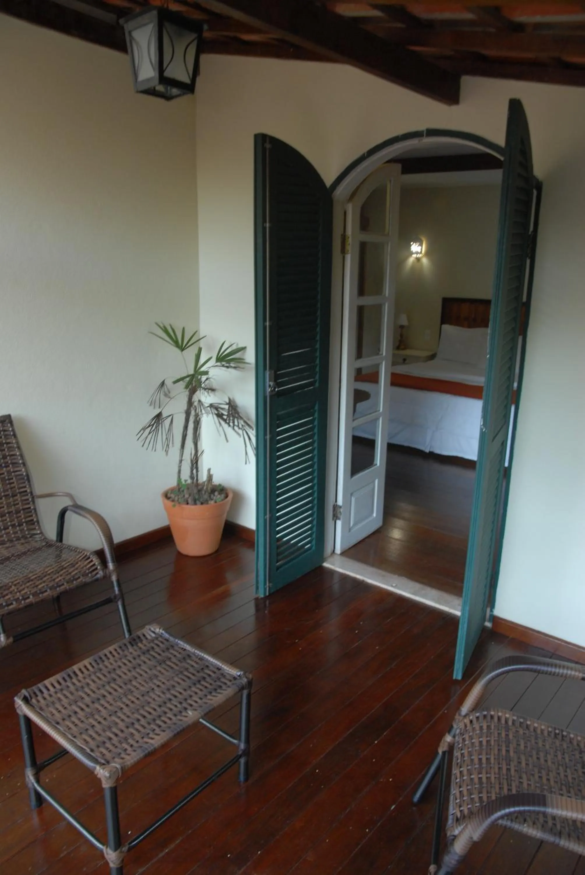 Patio in Pousada Mirante do Penedo