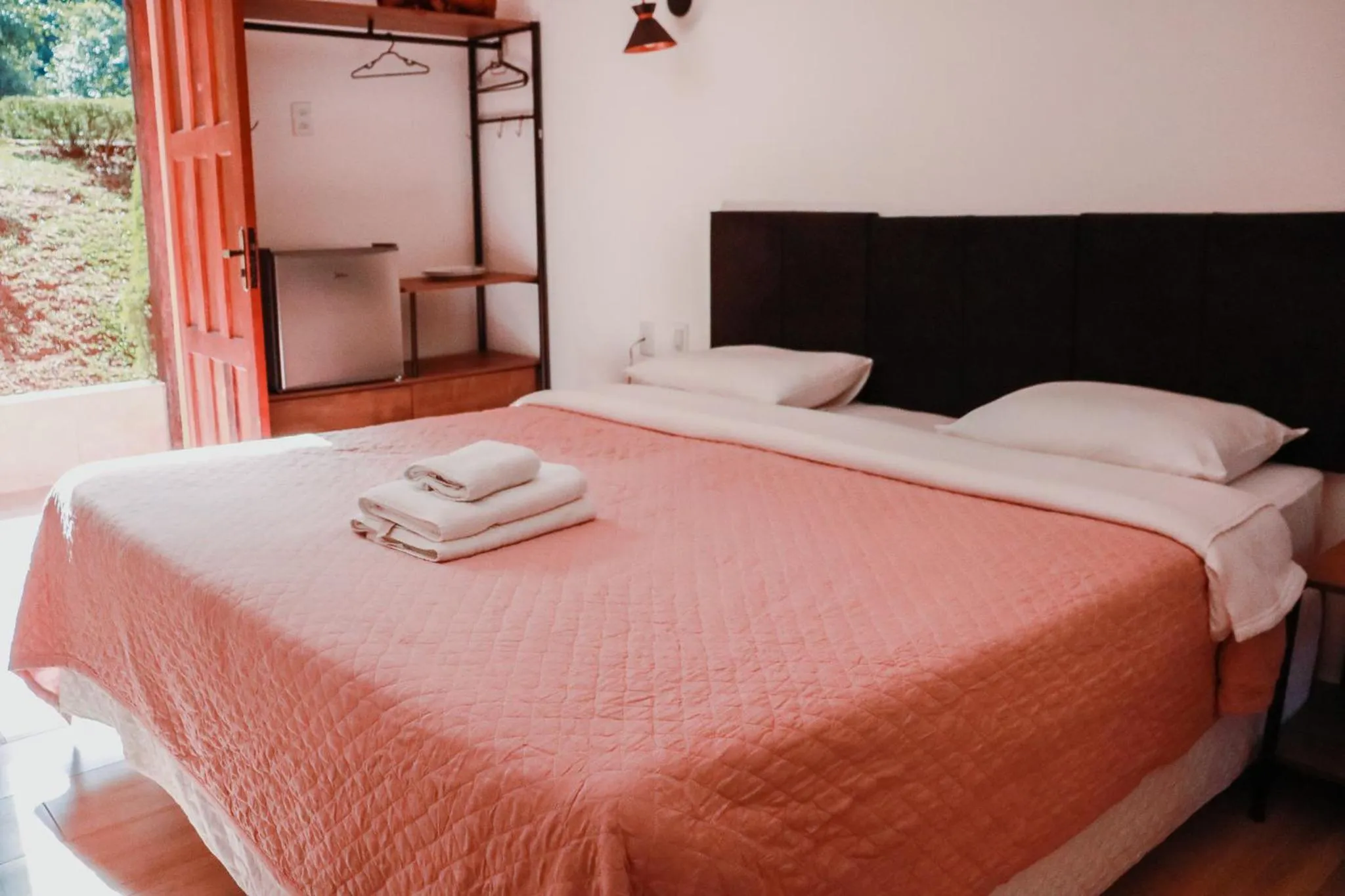 Bedroom, Bed in Pousada Mirante do Penedo