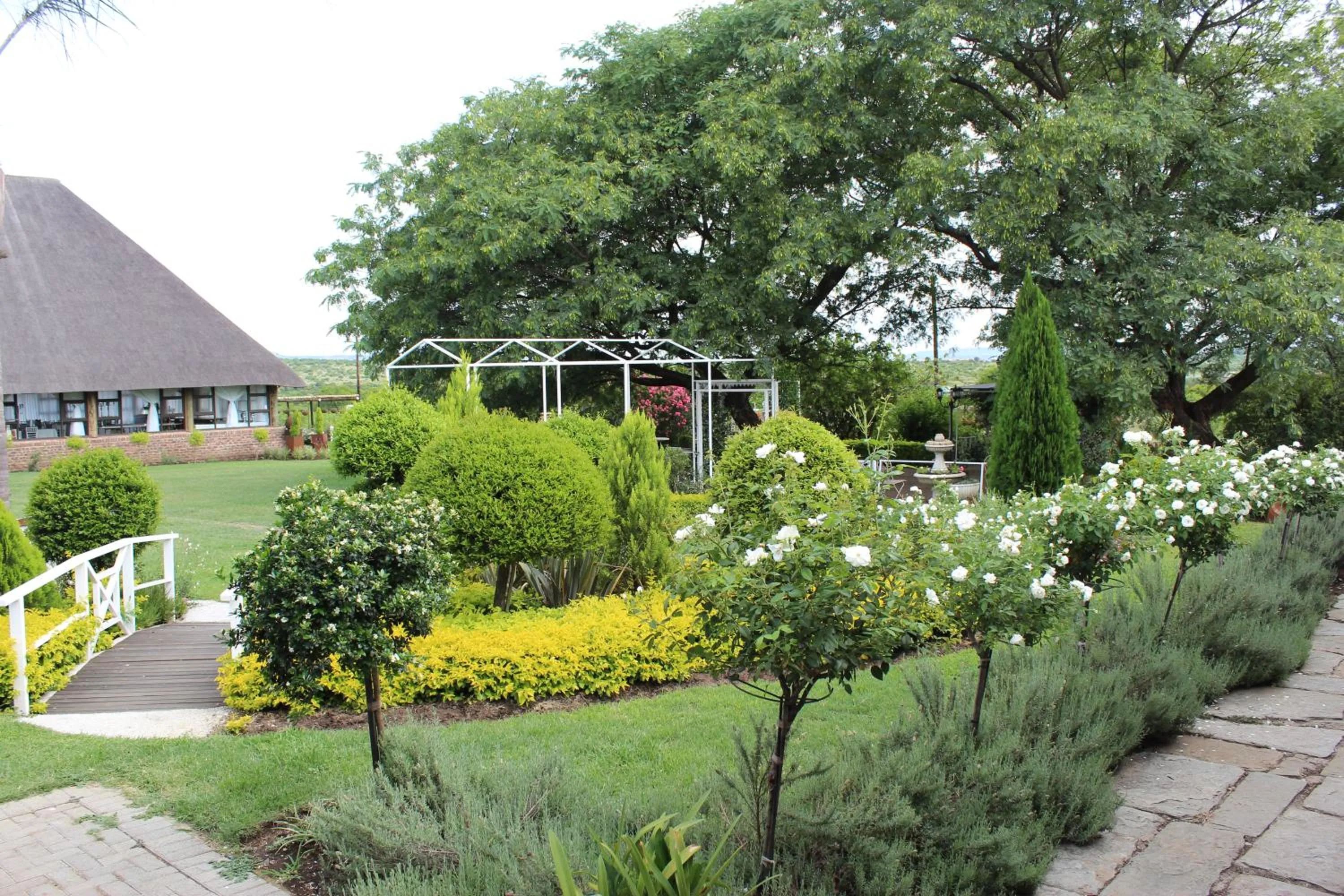 Garden in Nauntons Guest House & Wedding Venue