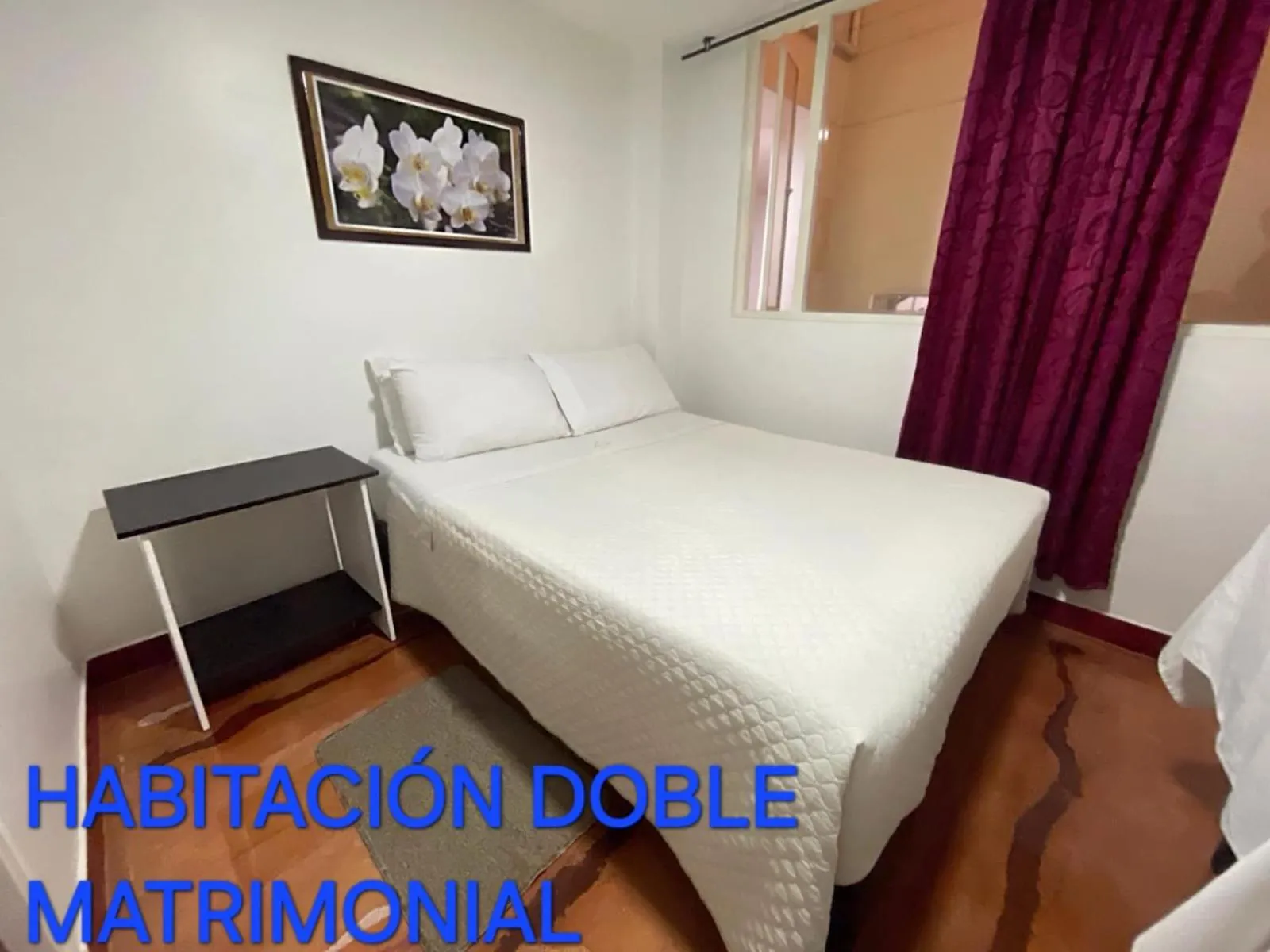 Bed in Hotel Mónaco de Fusa