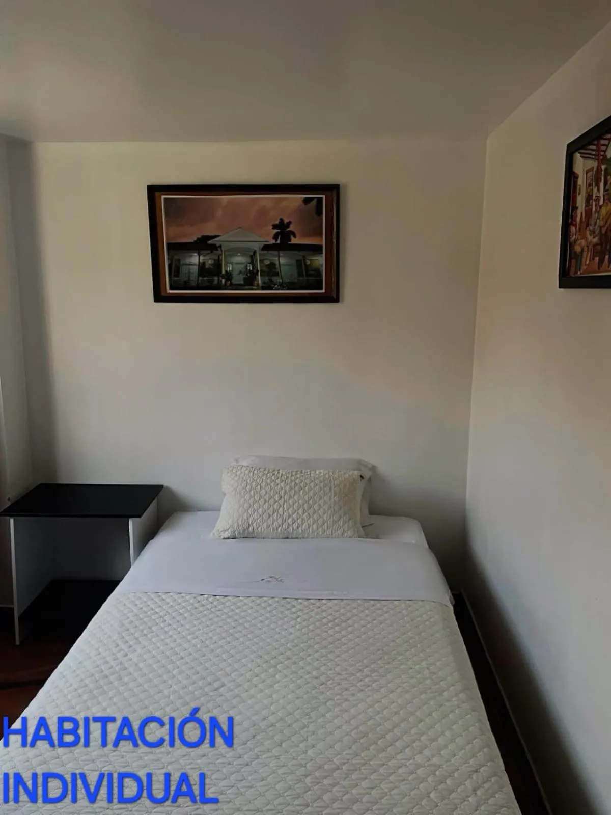 Bed in Hotel Mónaco de Fusa