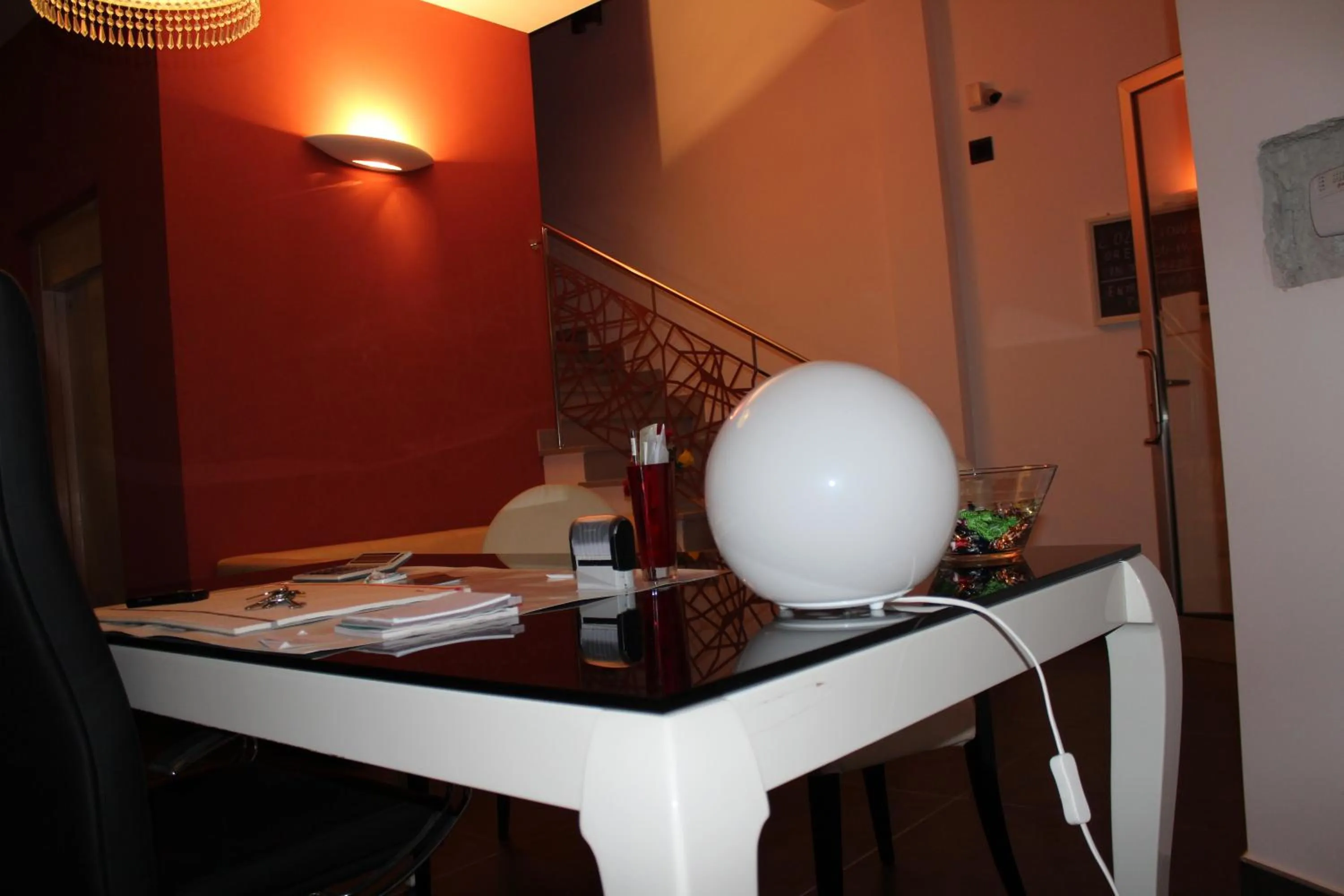 Lobby or reception in B&B Via Gallipoli