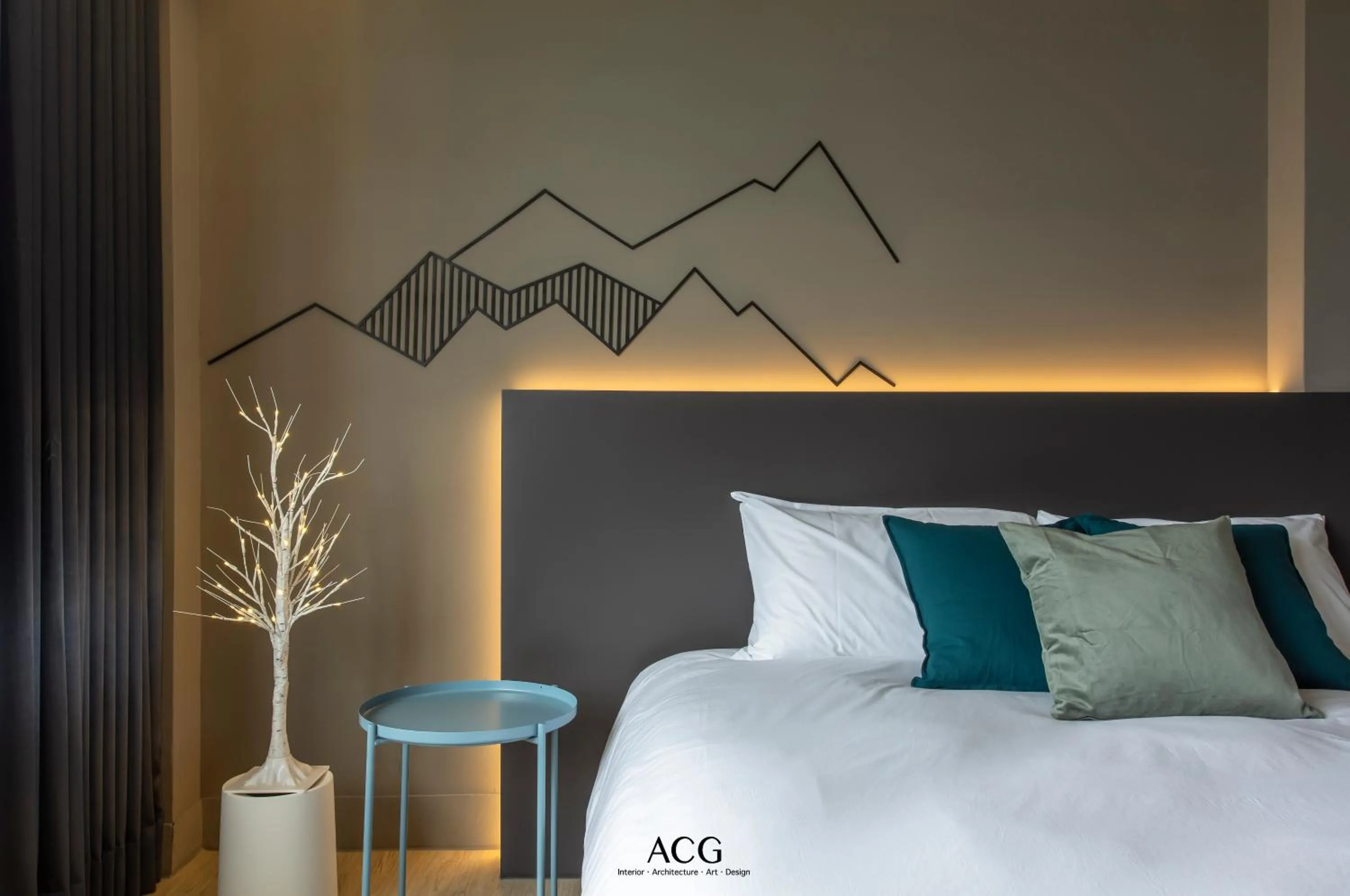 Bedroom, Bed in Art Zone 2