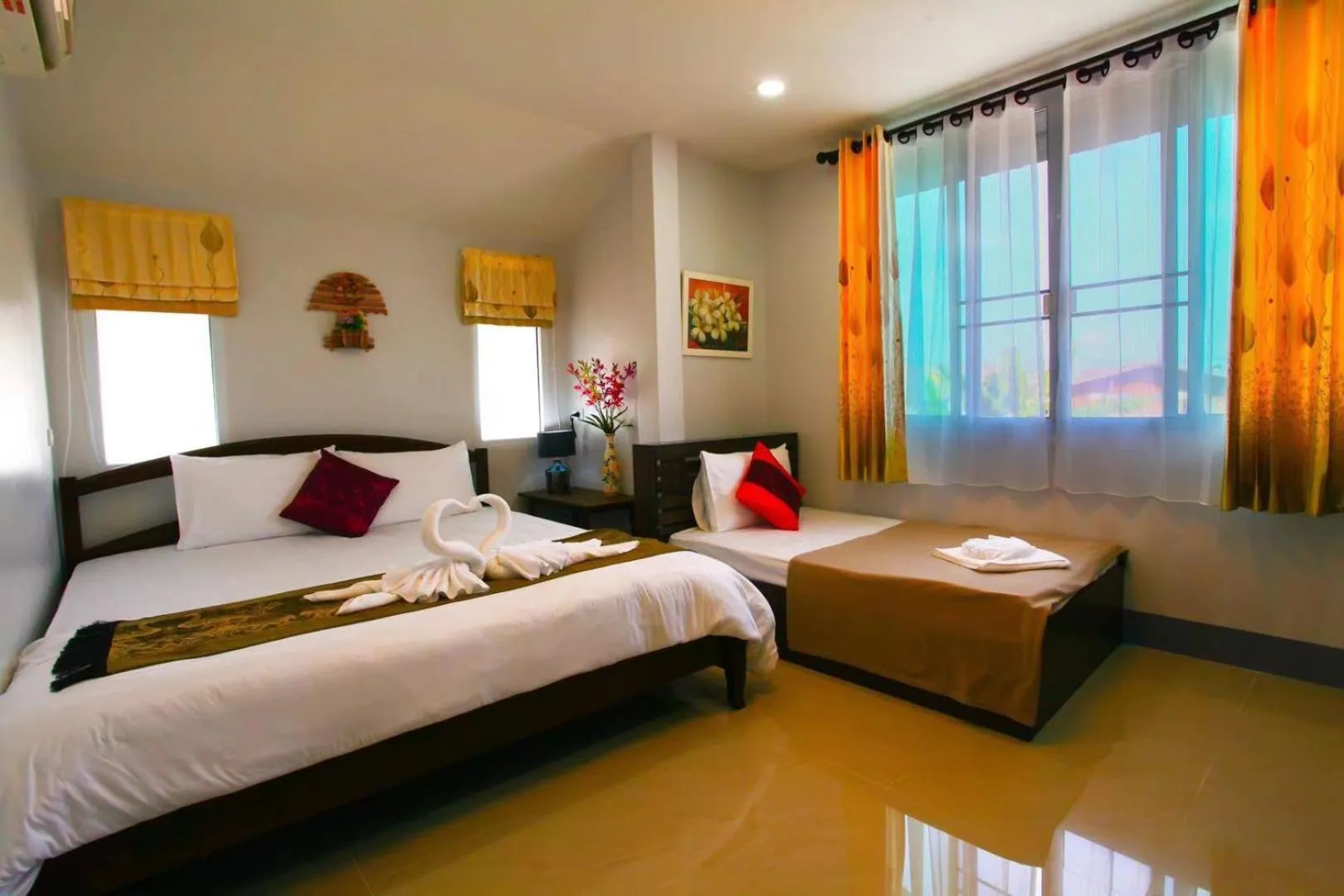 Bed in Chean-Chean House