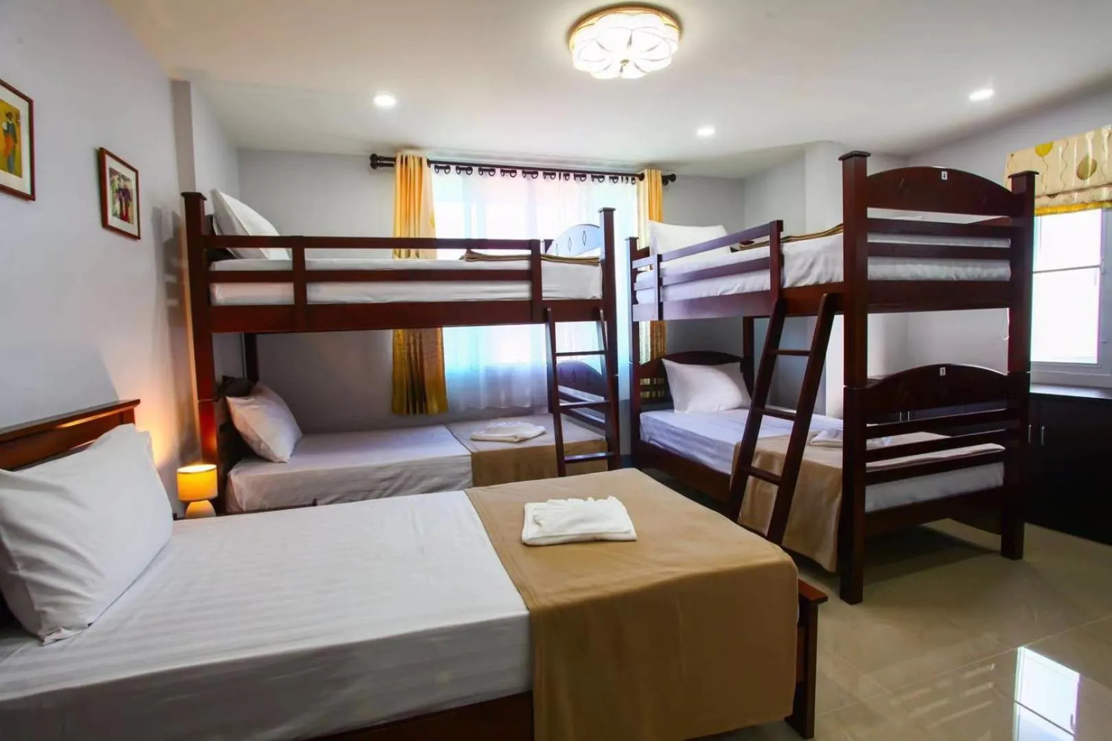Bed in Chean-Chean House