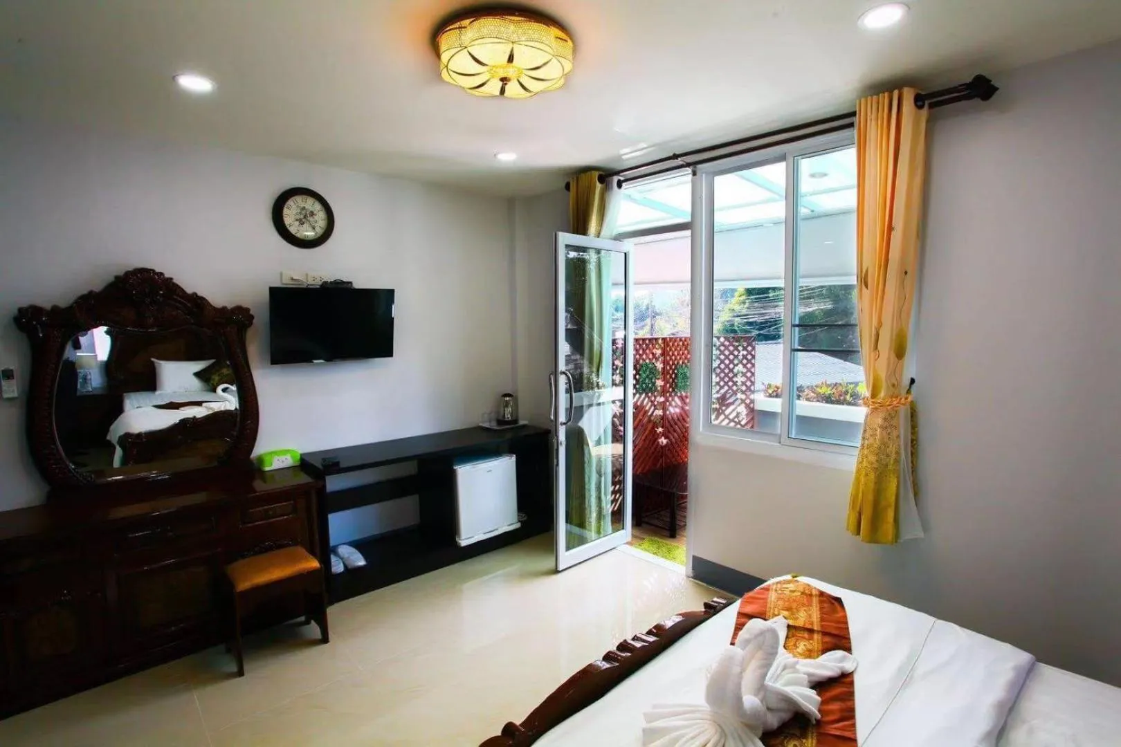 Bed in Chean-Chean House