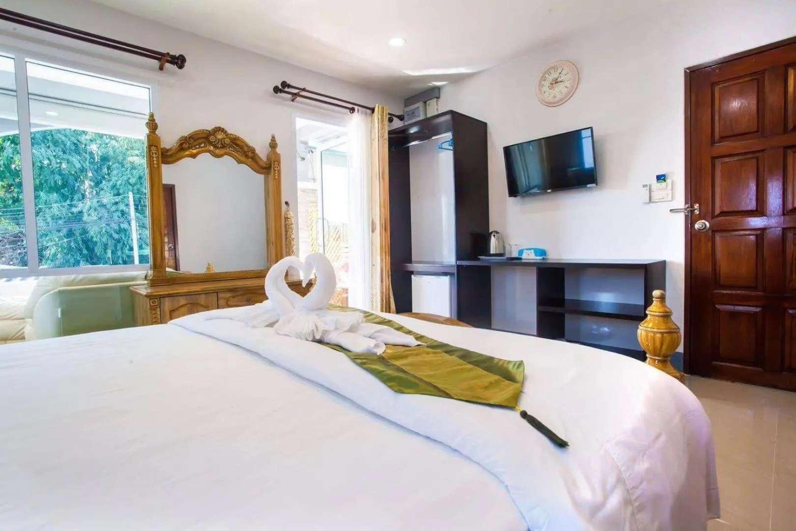 Bed in Chean-Chean House