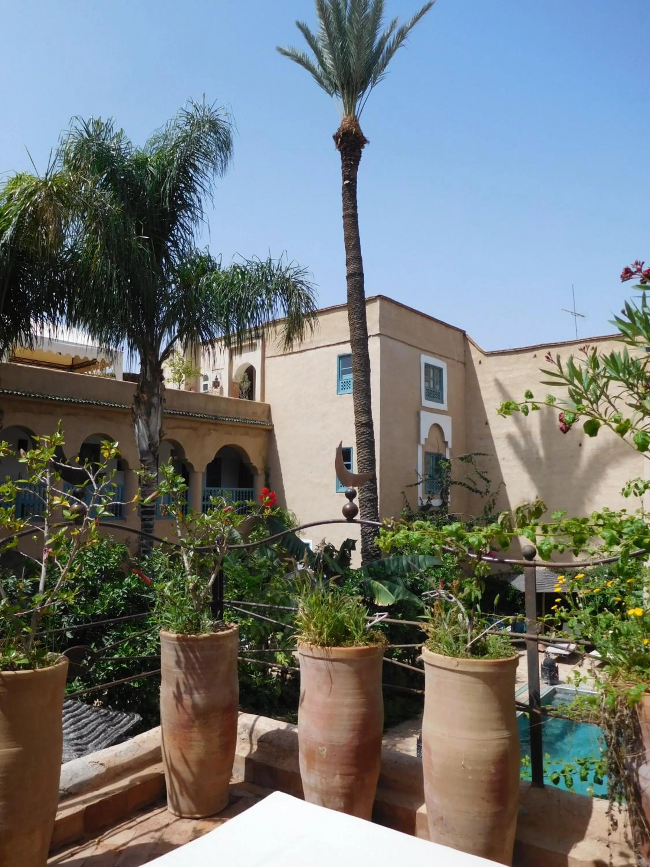 Balcony/Terrace in Palais Oumensour