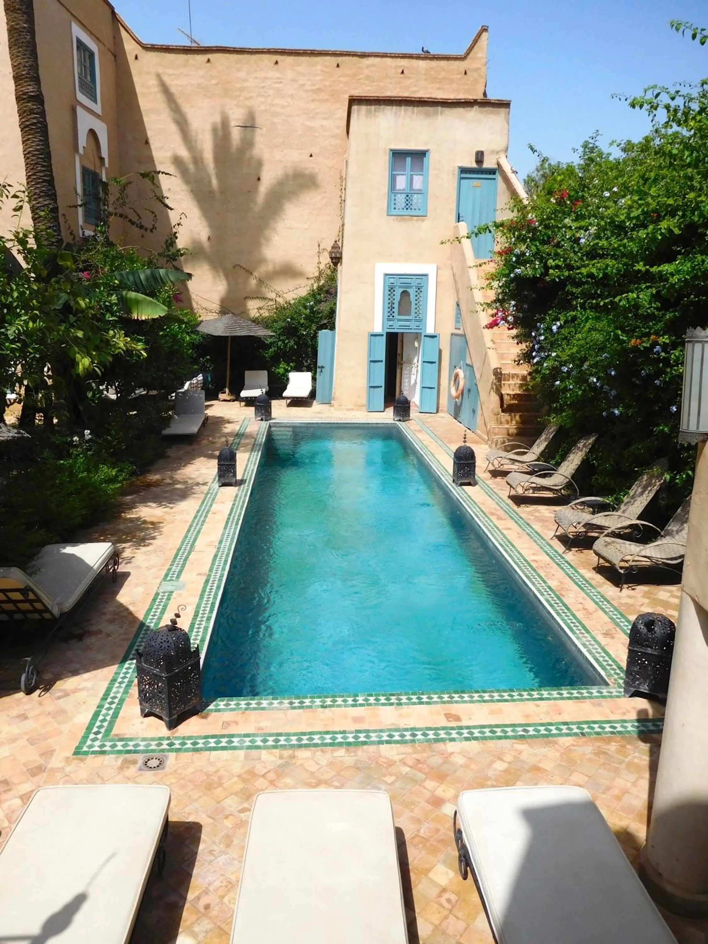 Swimming pool in Palais Oumensour