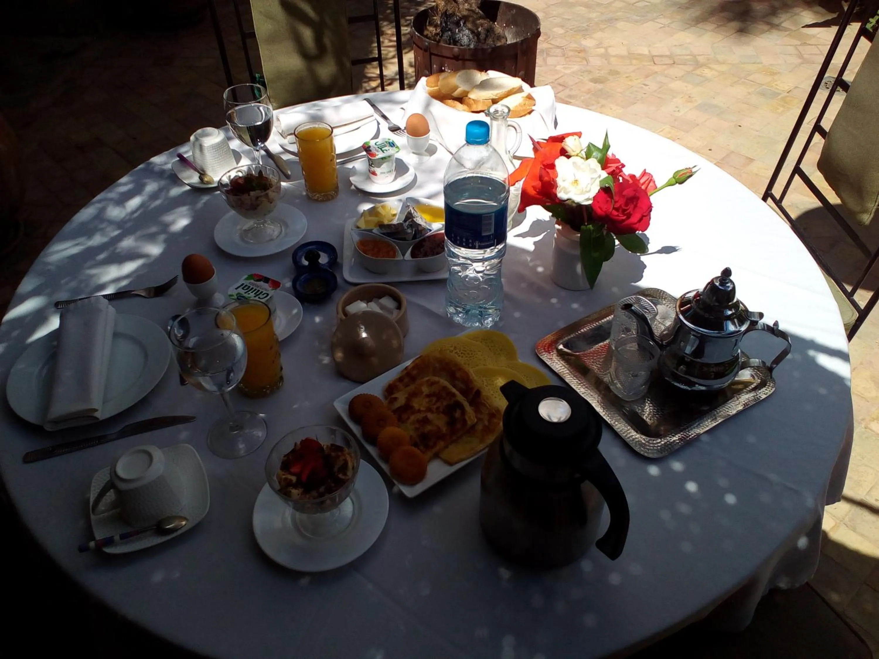Breakfast in Palais Oumensour
