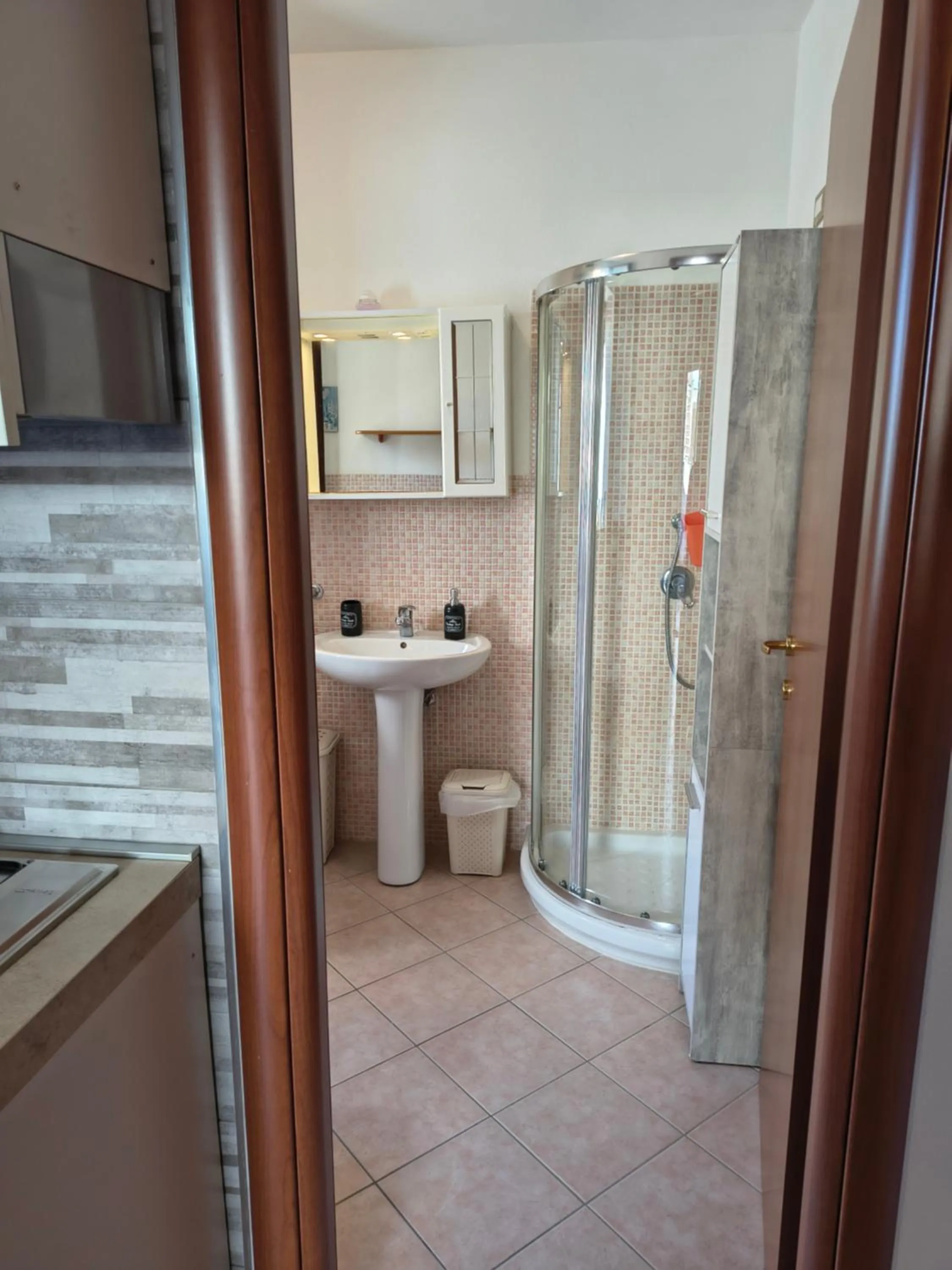 Shower in La Fortezza casa vacanze & appartament