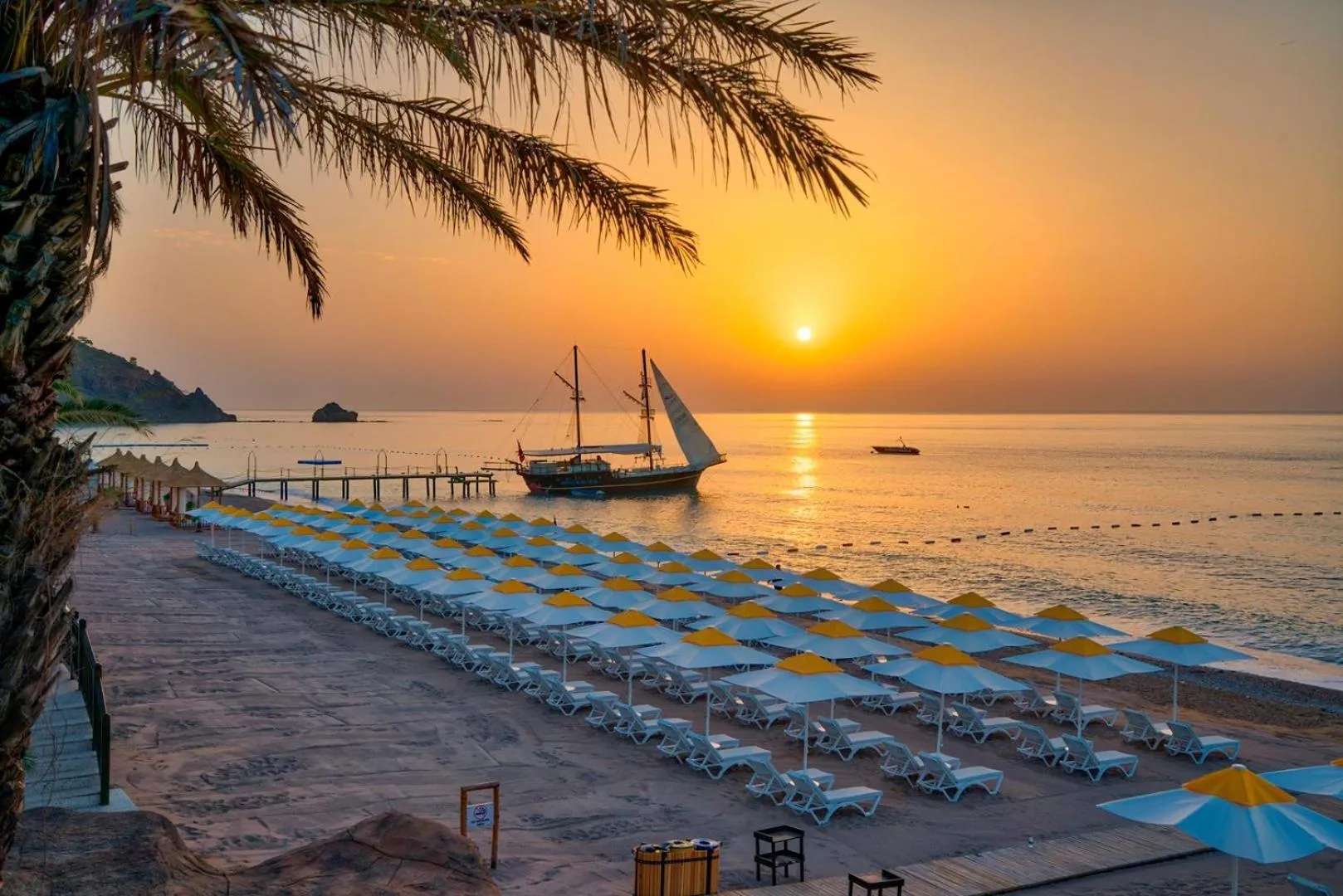 Beach in Pirates Beach Club -Ultra All Inclusive