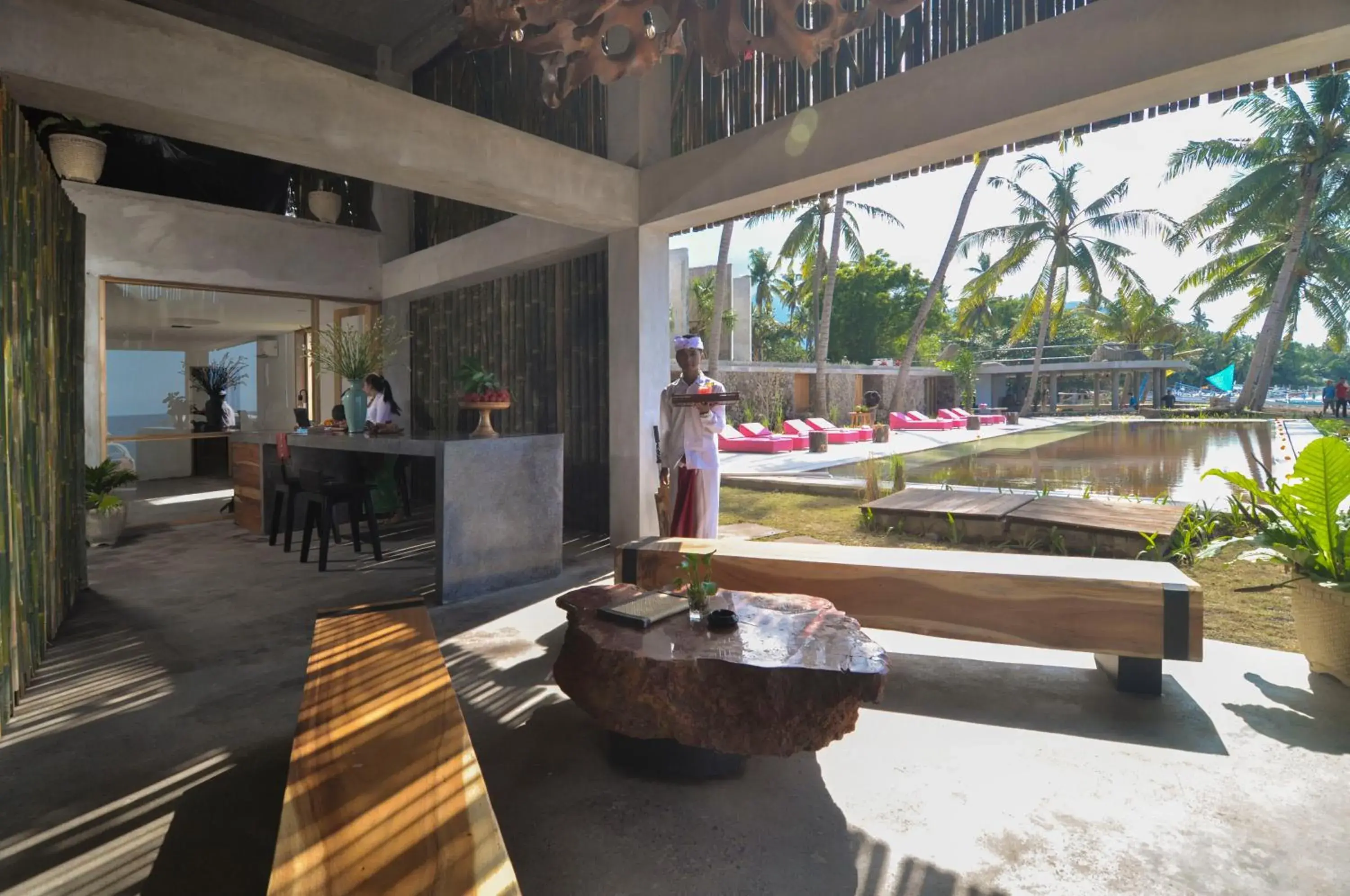 Lobby or reception in The Tiing Tejakula Villas Lobby or reception in The Tiing Tejakula Villas