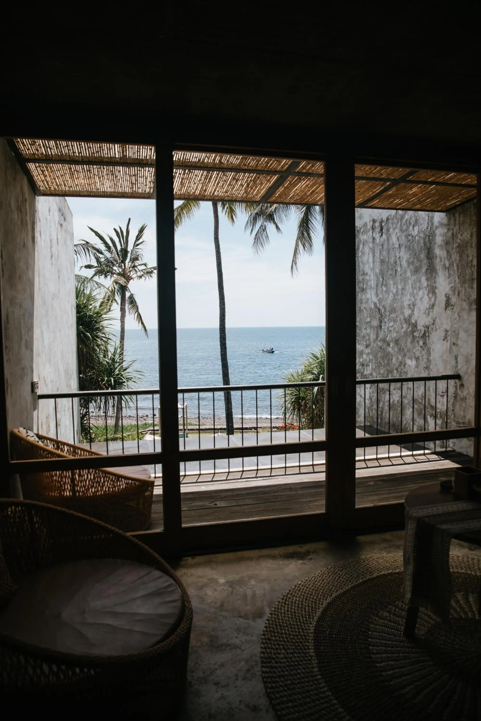 Living room in The Tiing Tejakula Villas