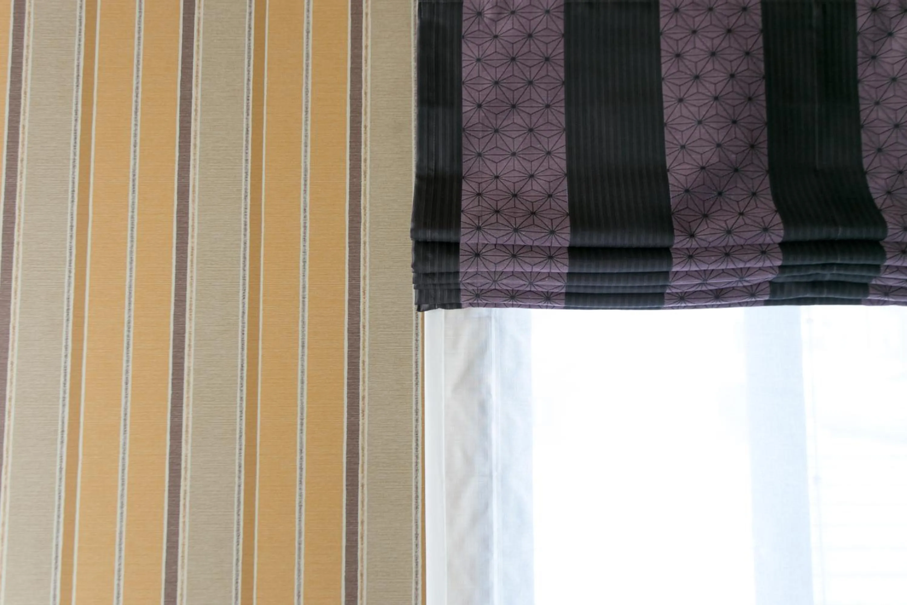 Decorative detail in villa yawaragi