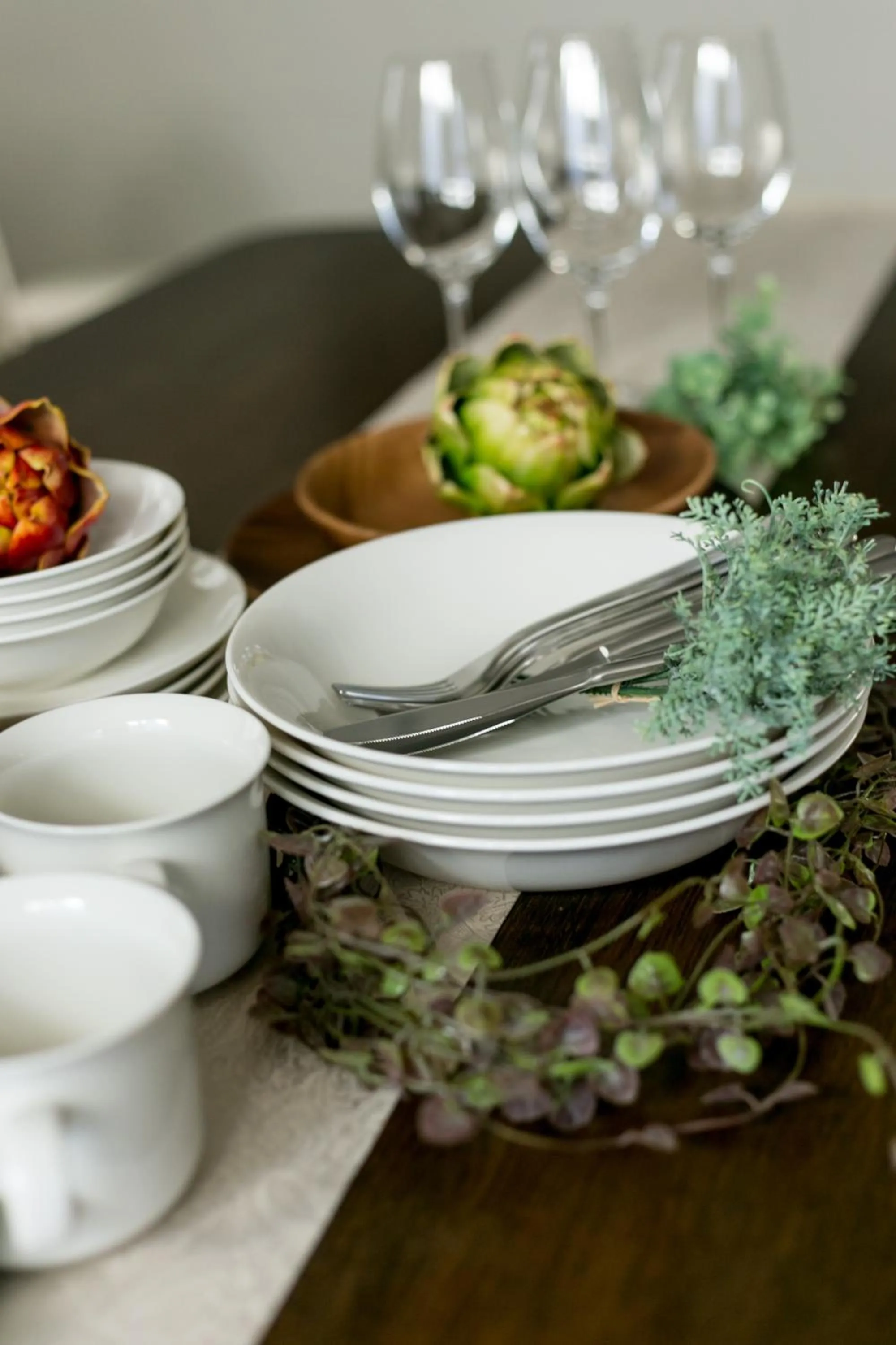 Decorative detail in villa yawaragi