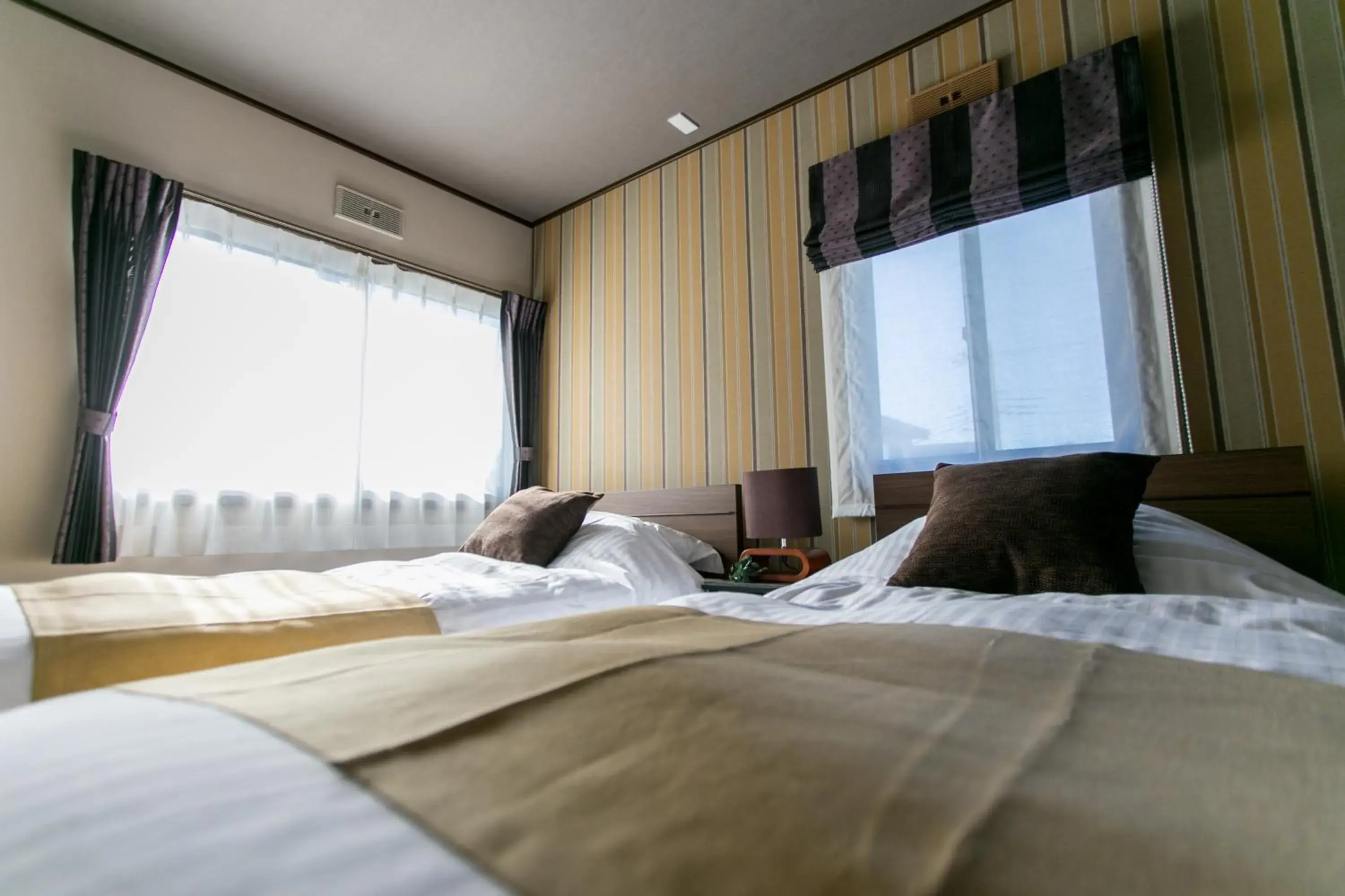 Bed in villa yawaragi Bed in villa yawaragi