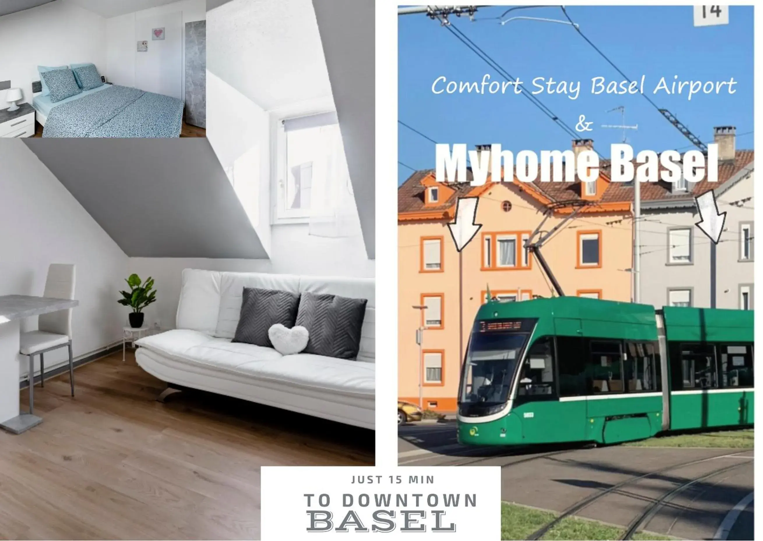 One-Bedroom Apartment in MyHome Basel 3A44 One-Bedroom Apartment in MyHome Basel 3A44