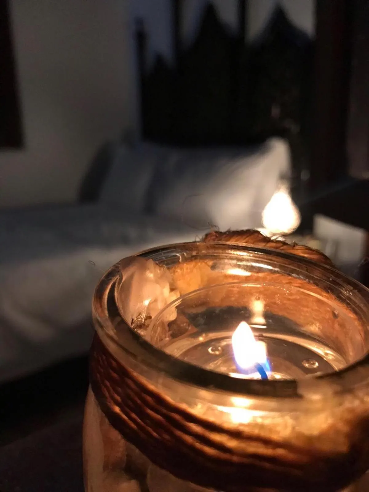 Decorative detail, Bed in Dar Naima