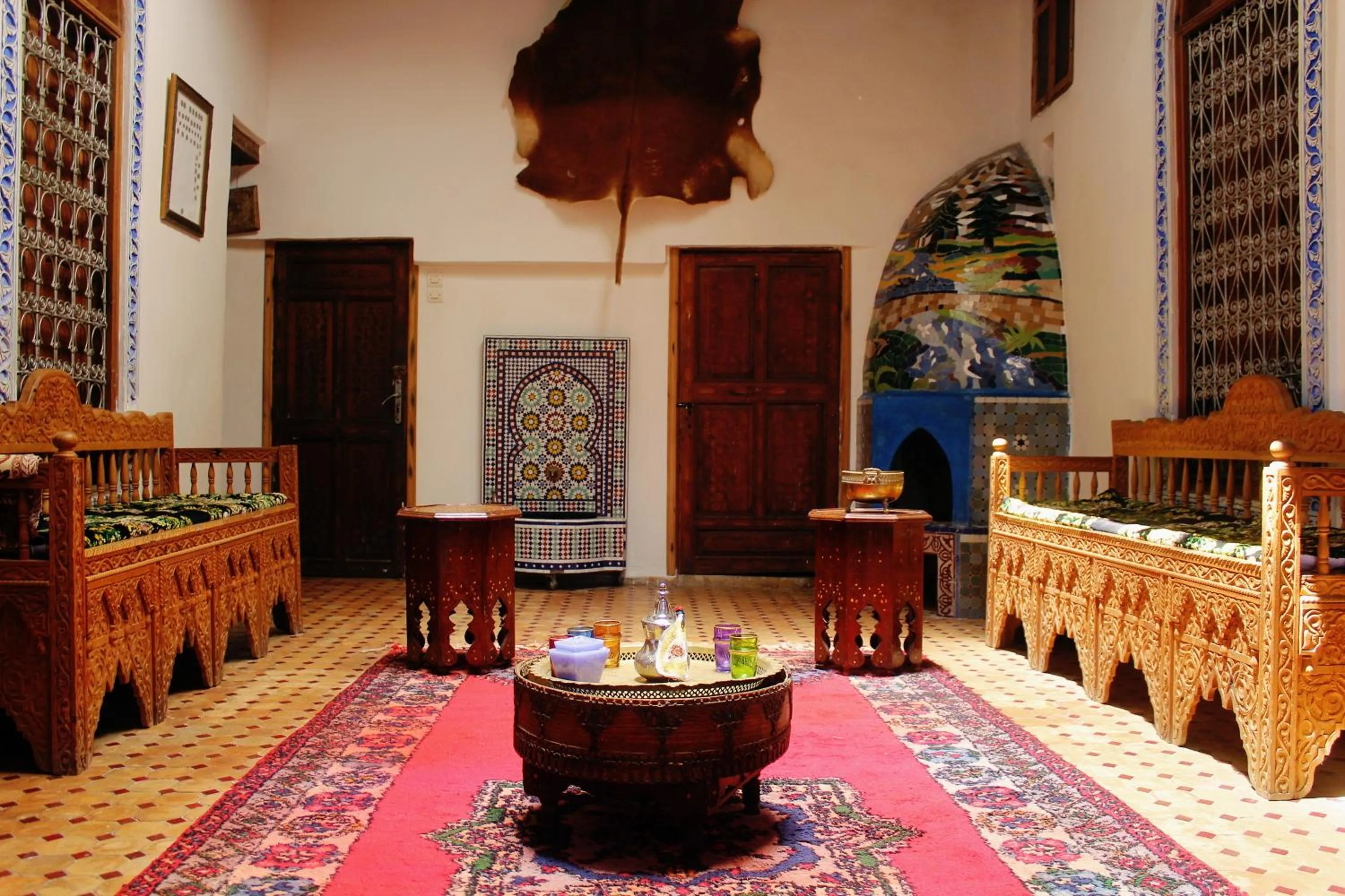 Lobby or reception in Dar Naima