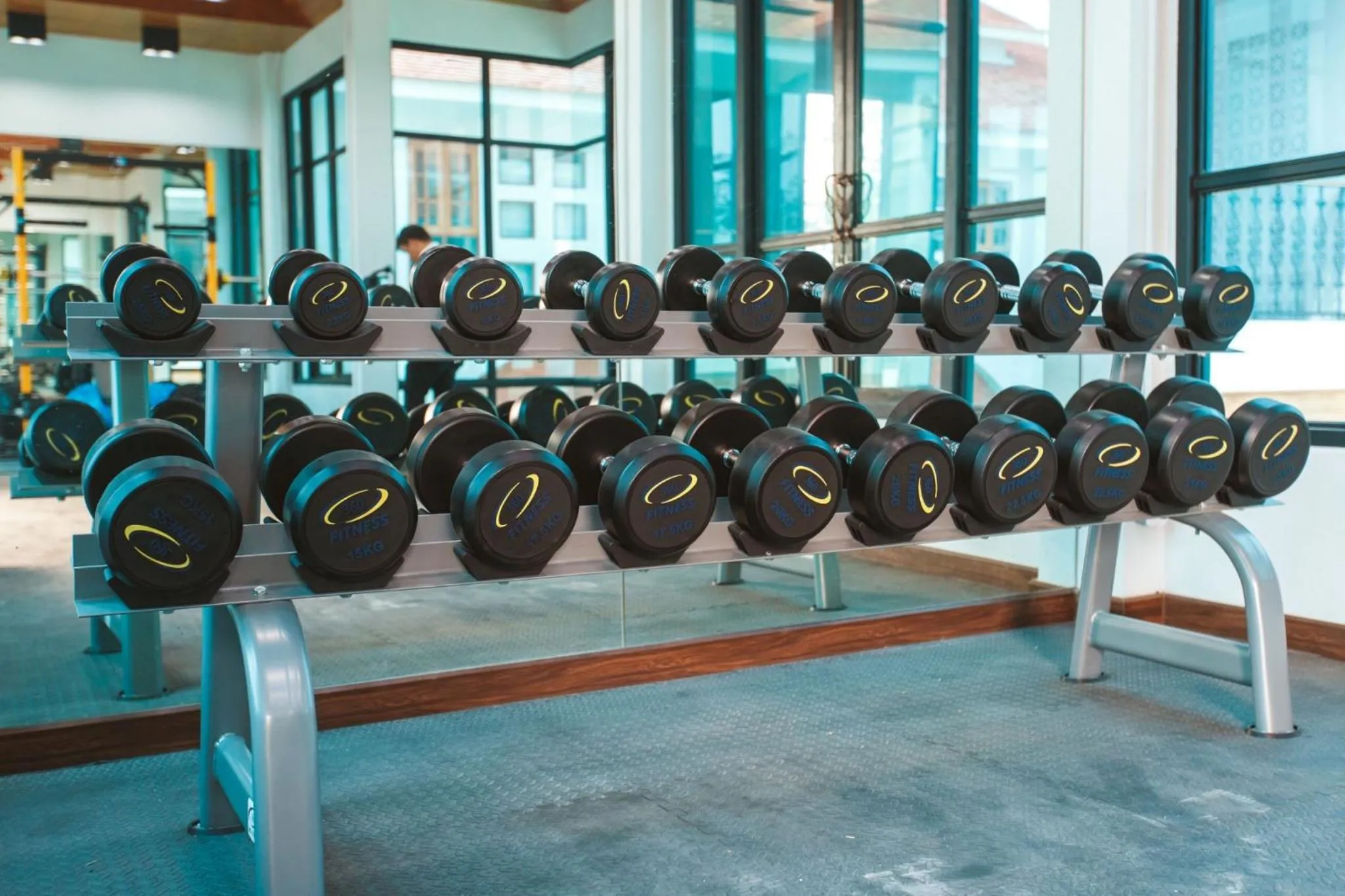 Fitness centre/facilities in Lanna Oriental Hotel