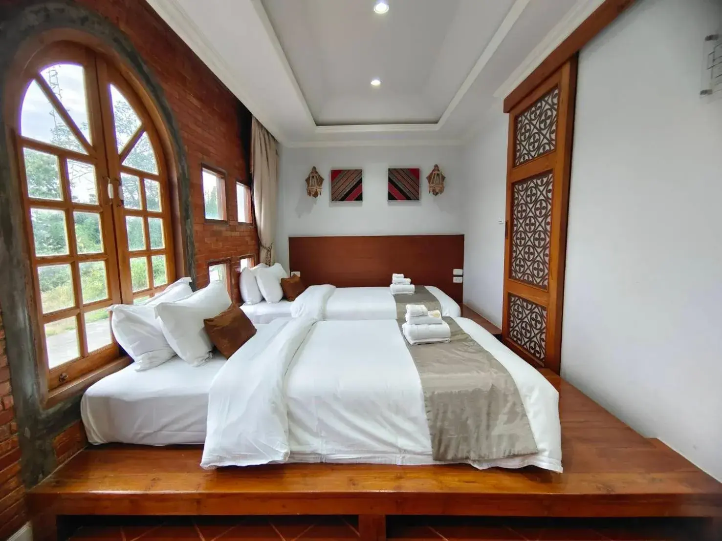 Lanna Style Twin in Lanna Oriental Hotel Lanna Style Twin in Lanna Oriental Hotel