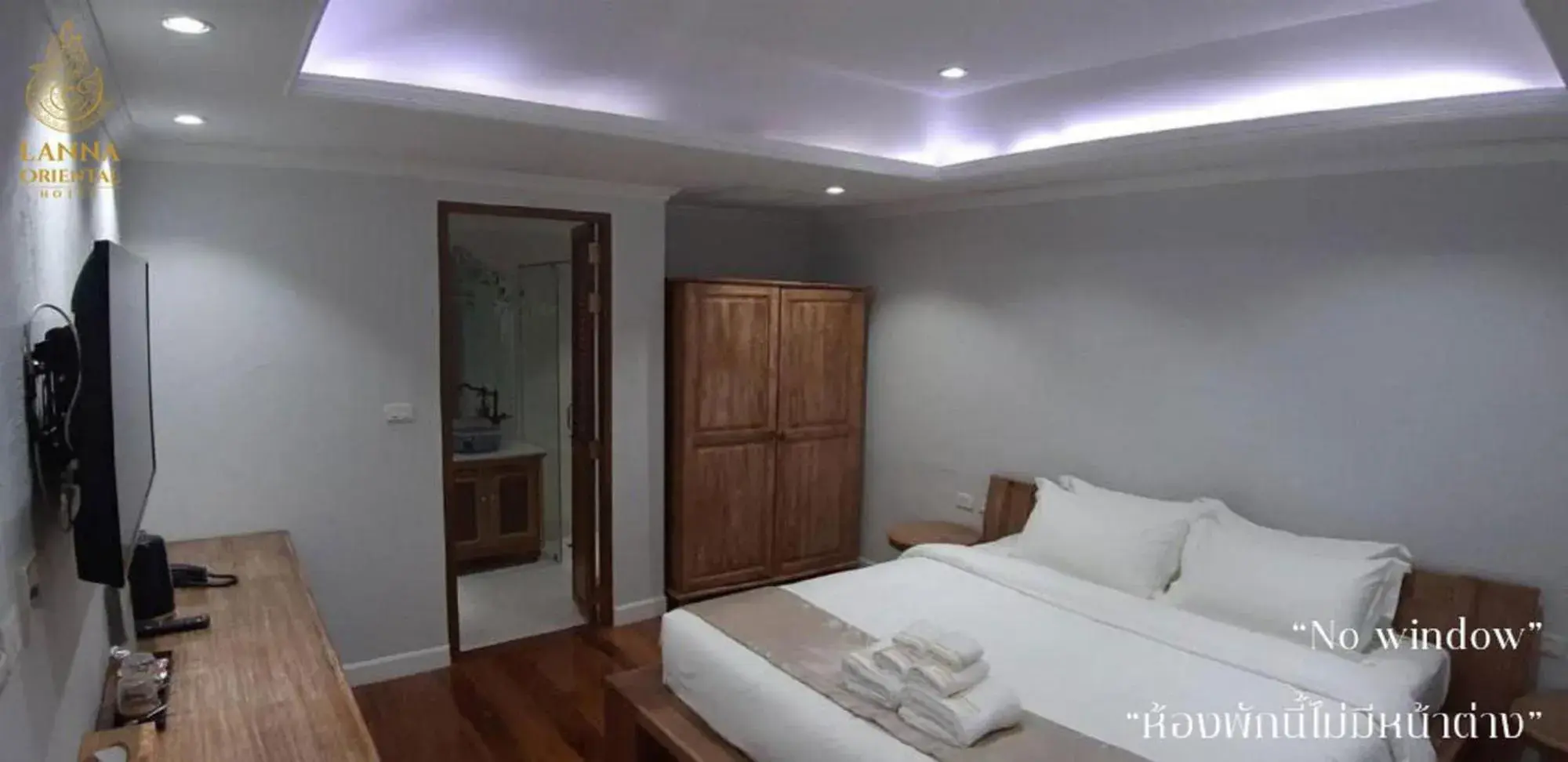 Bedroom, Bed in Lanna Oriental Hotel Bedroom, Bed in Lanna Oriental Hotel