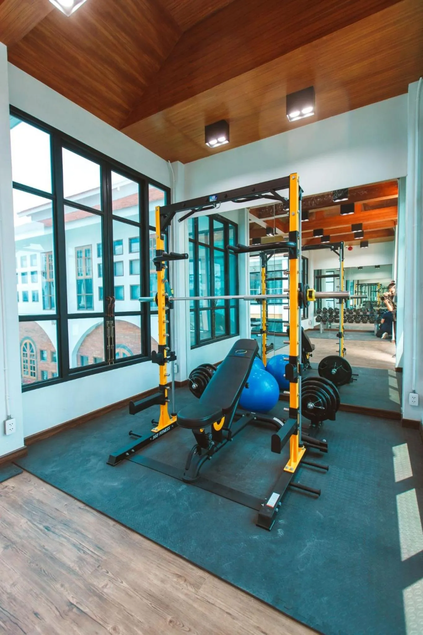 Fitness centre/facilities in Lanna Oriental Hotel