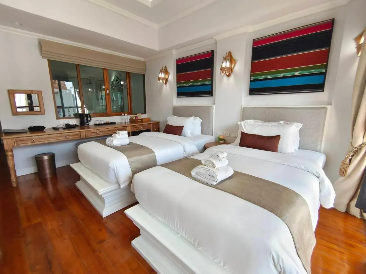 Lanna Deluxe Twin in Lanna Oriental Hotel Lanna Deluxe Twin in Lanna Oriental Hotel