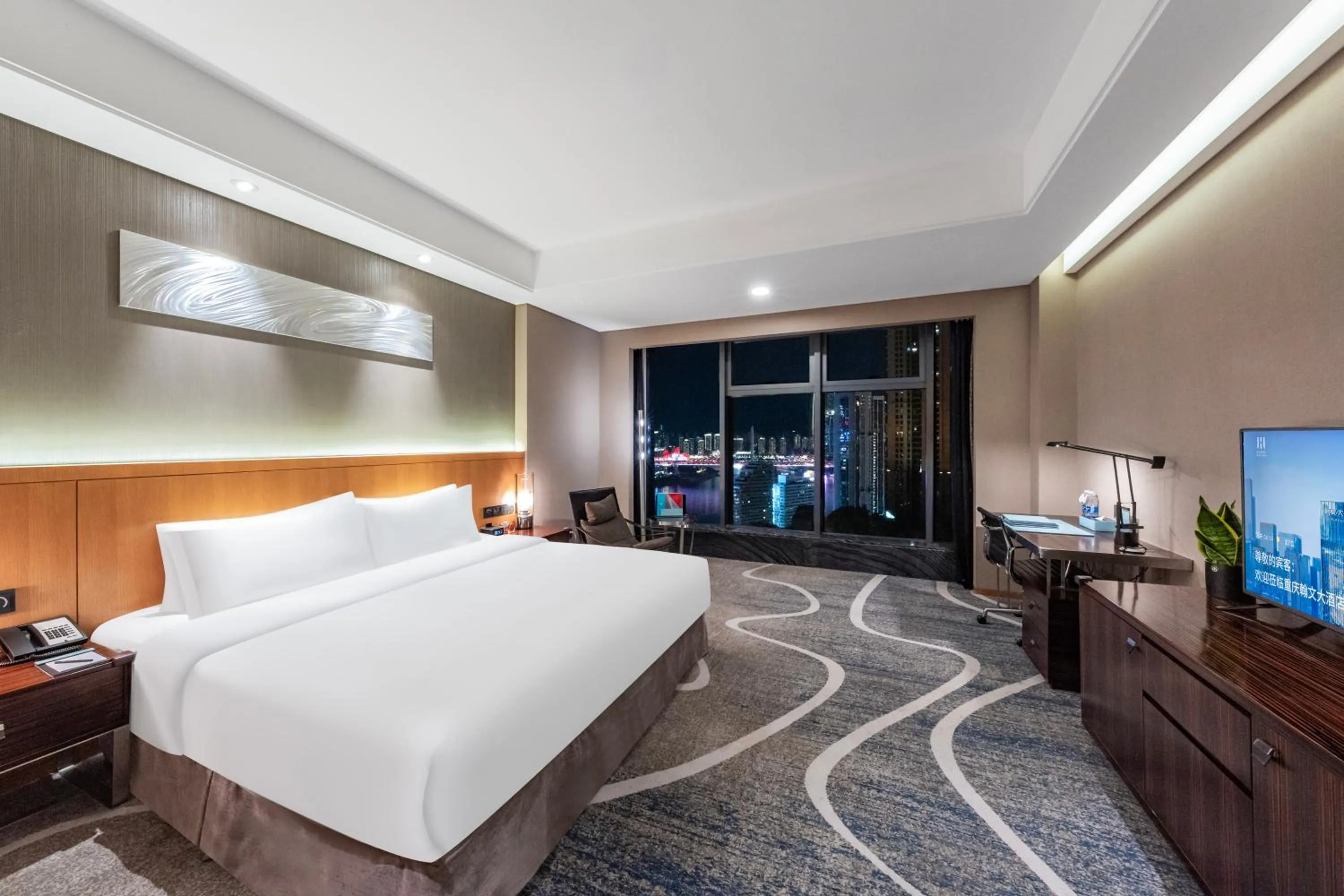Deluxe Double Room in 重庆解放碑翰文大酒店