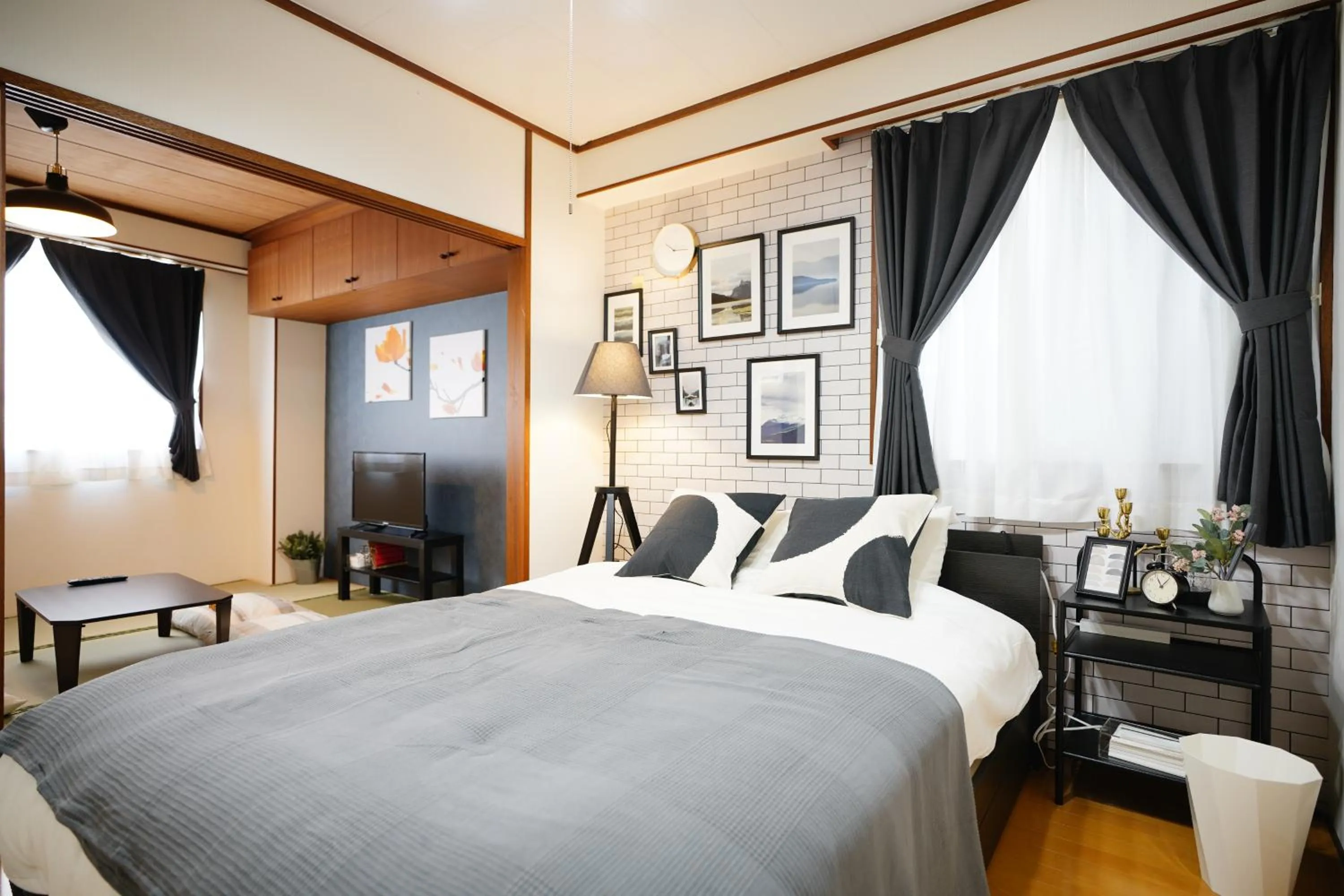 Bedroom, Bed in Naha Southerlies Condominium Kumoji