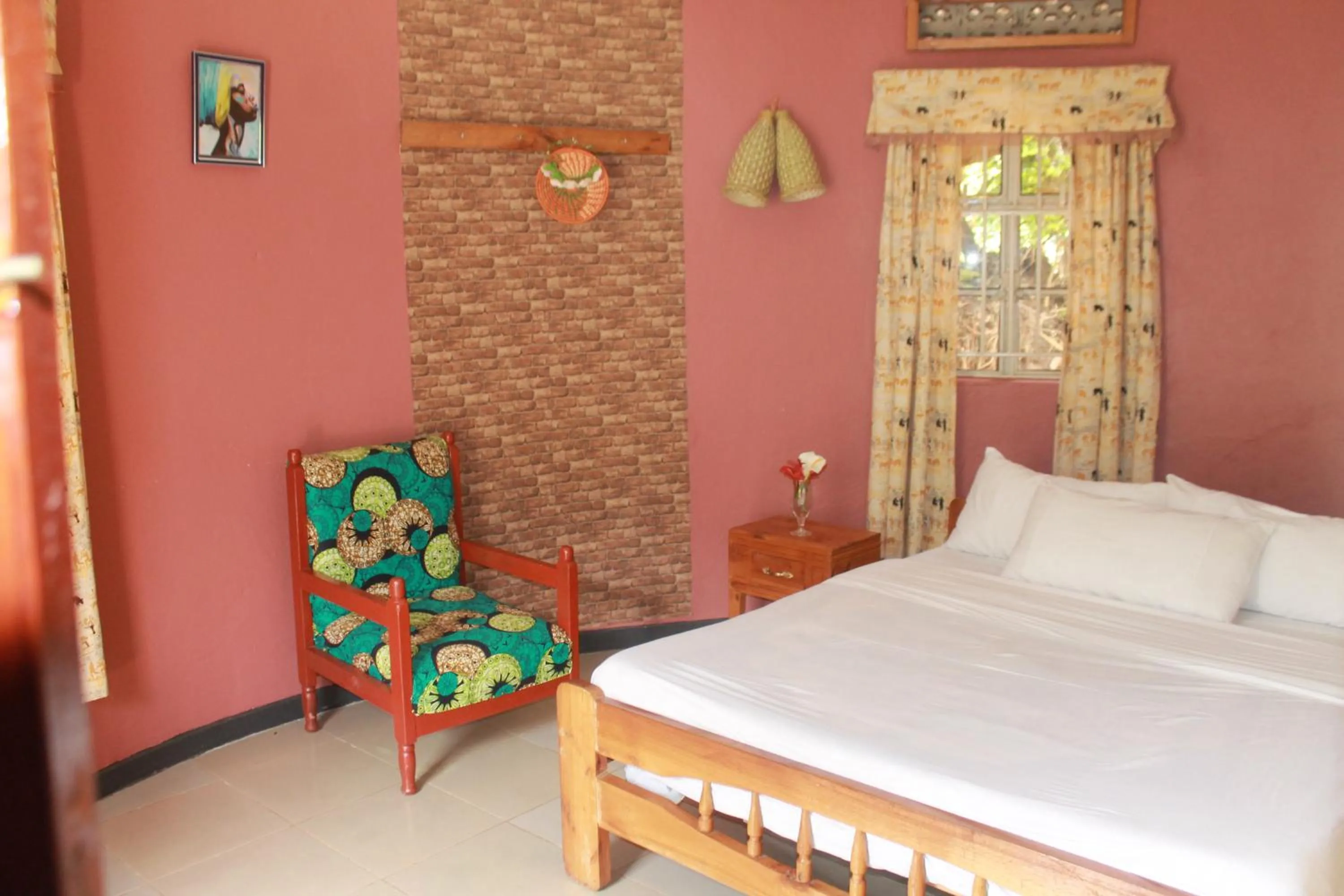 Bed in Crater Bay Cottages